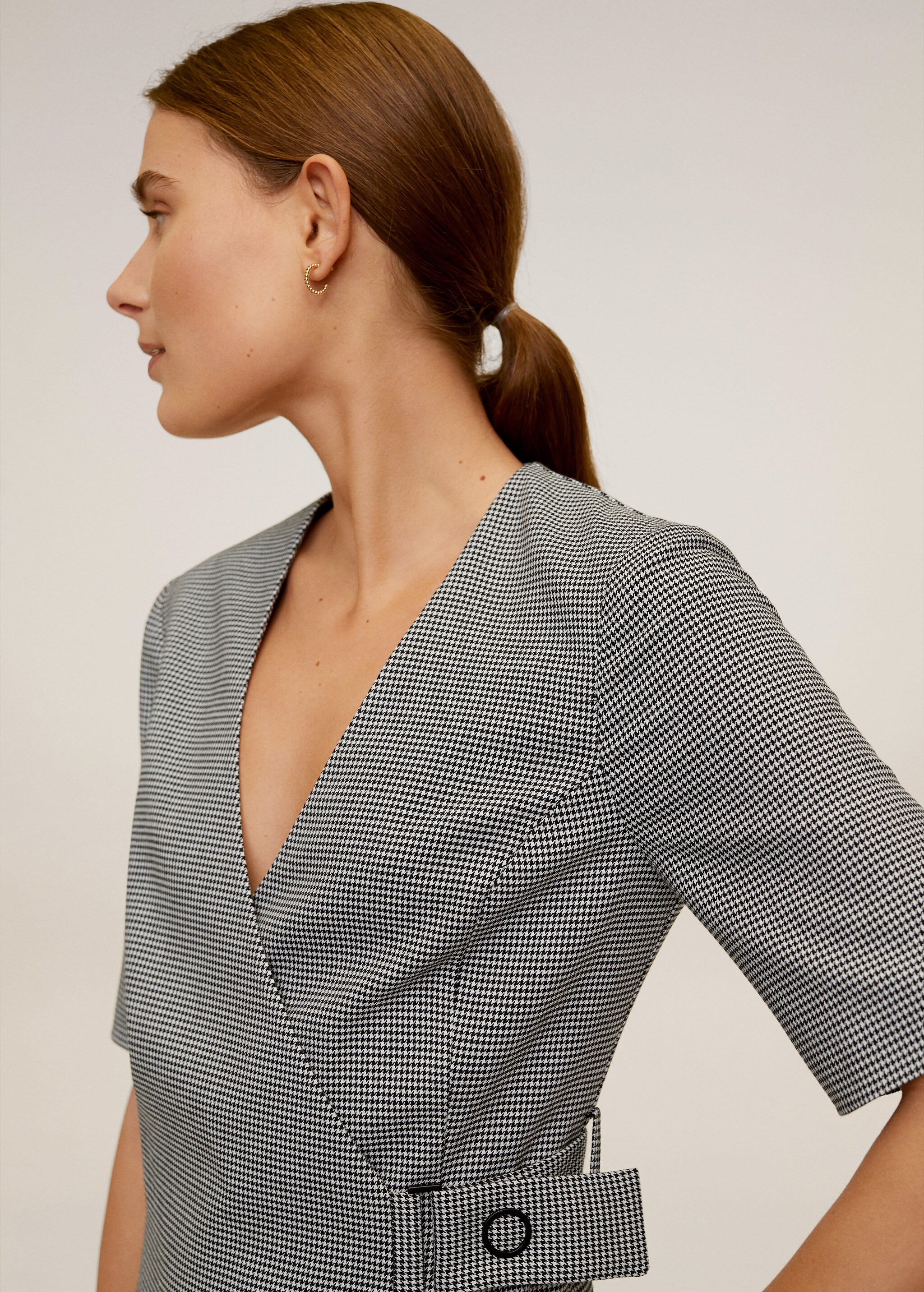 Belt wrap dress - Details of the article 1