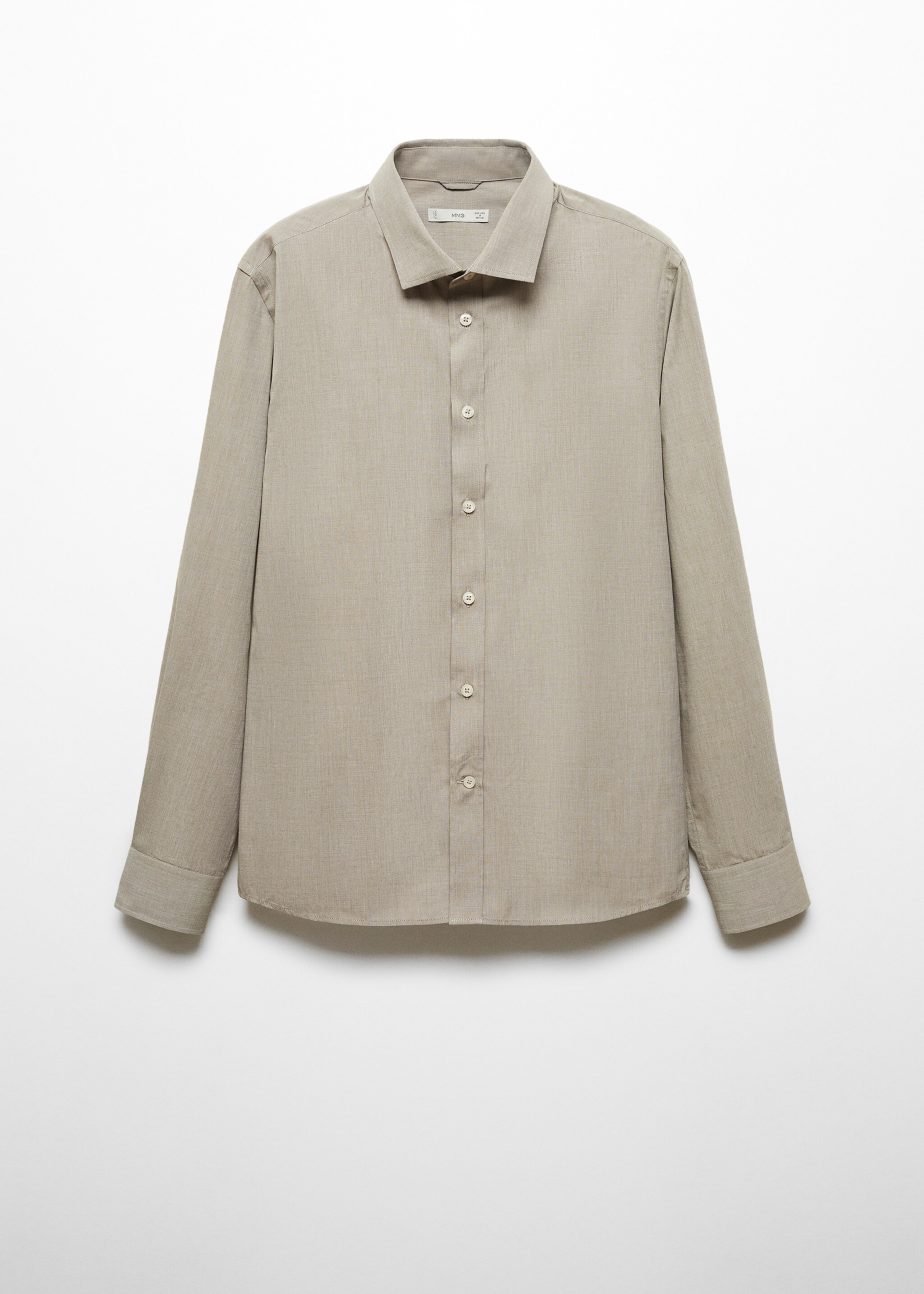 Fil-à-fil cotton shirt - Article without model