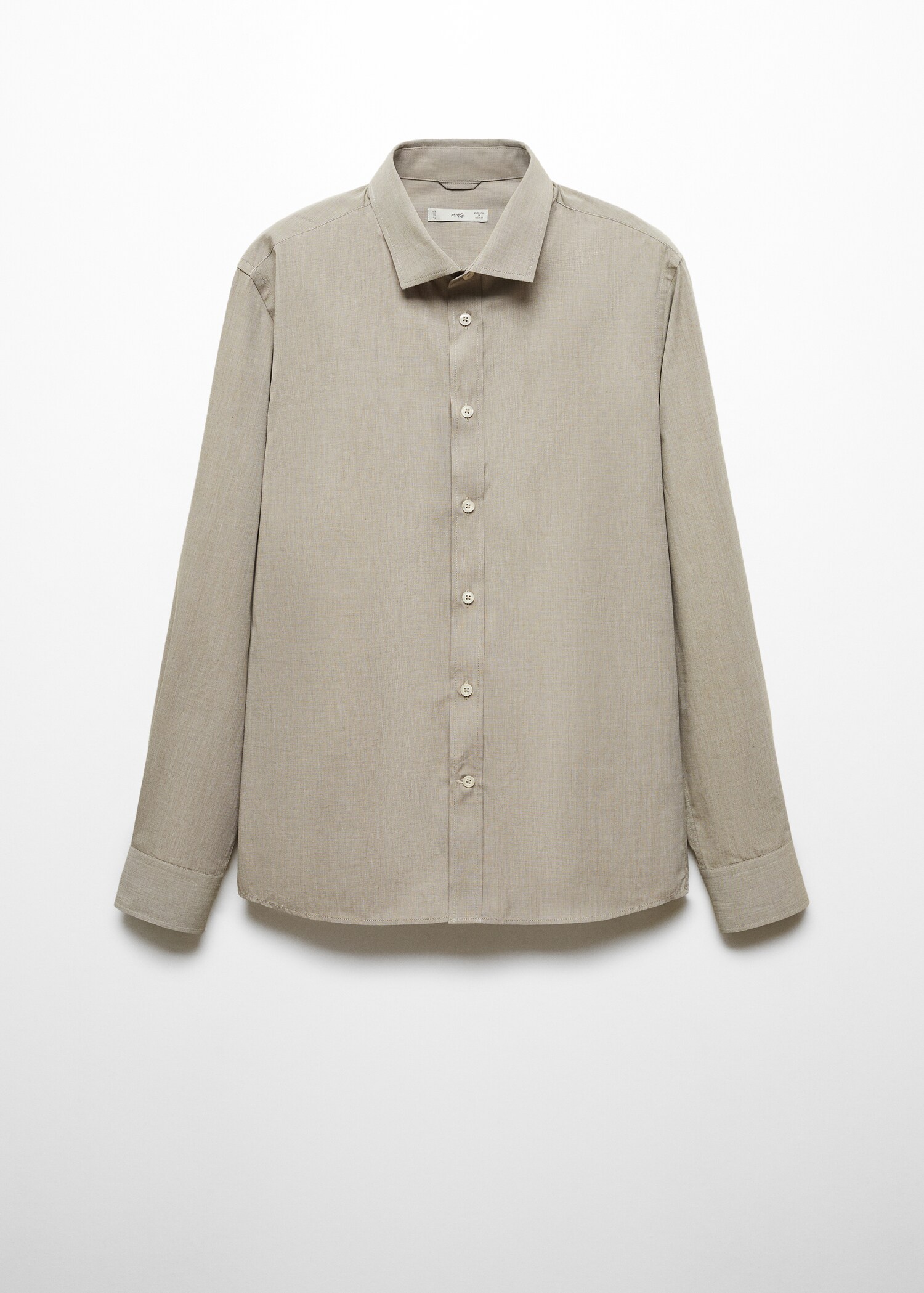 Fil-à-fil cotton shirt - Article without model
