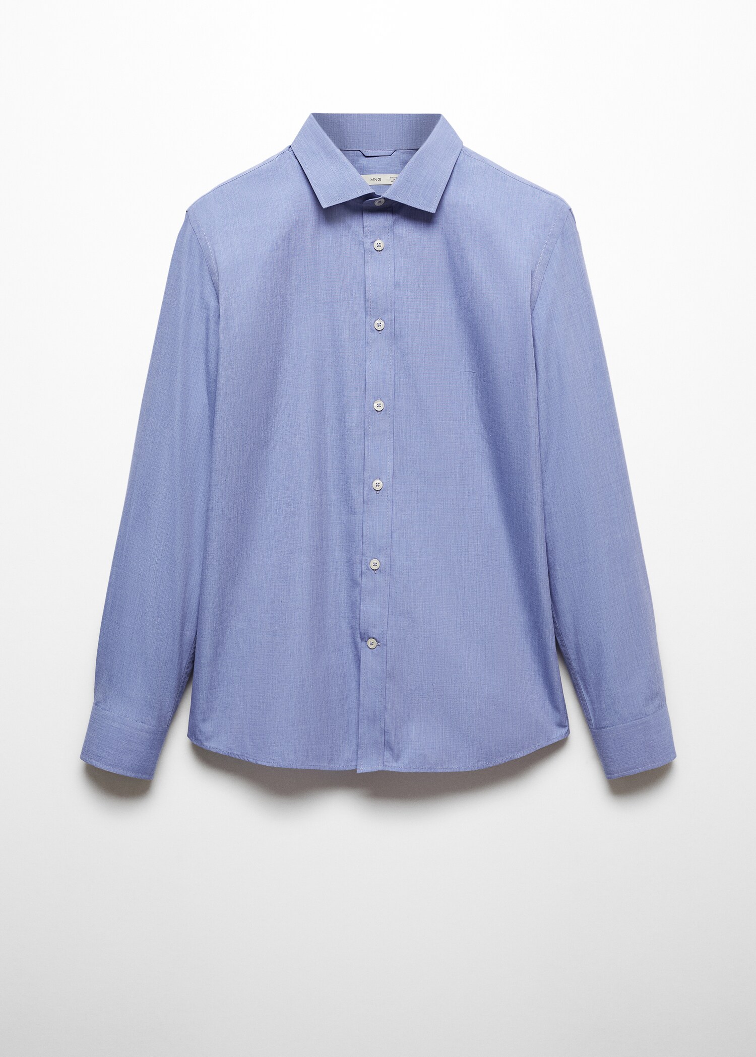 Fil-à-fil cotton shirt - Article without model