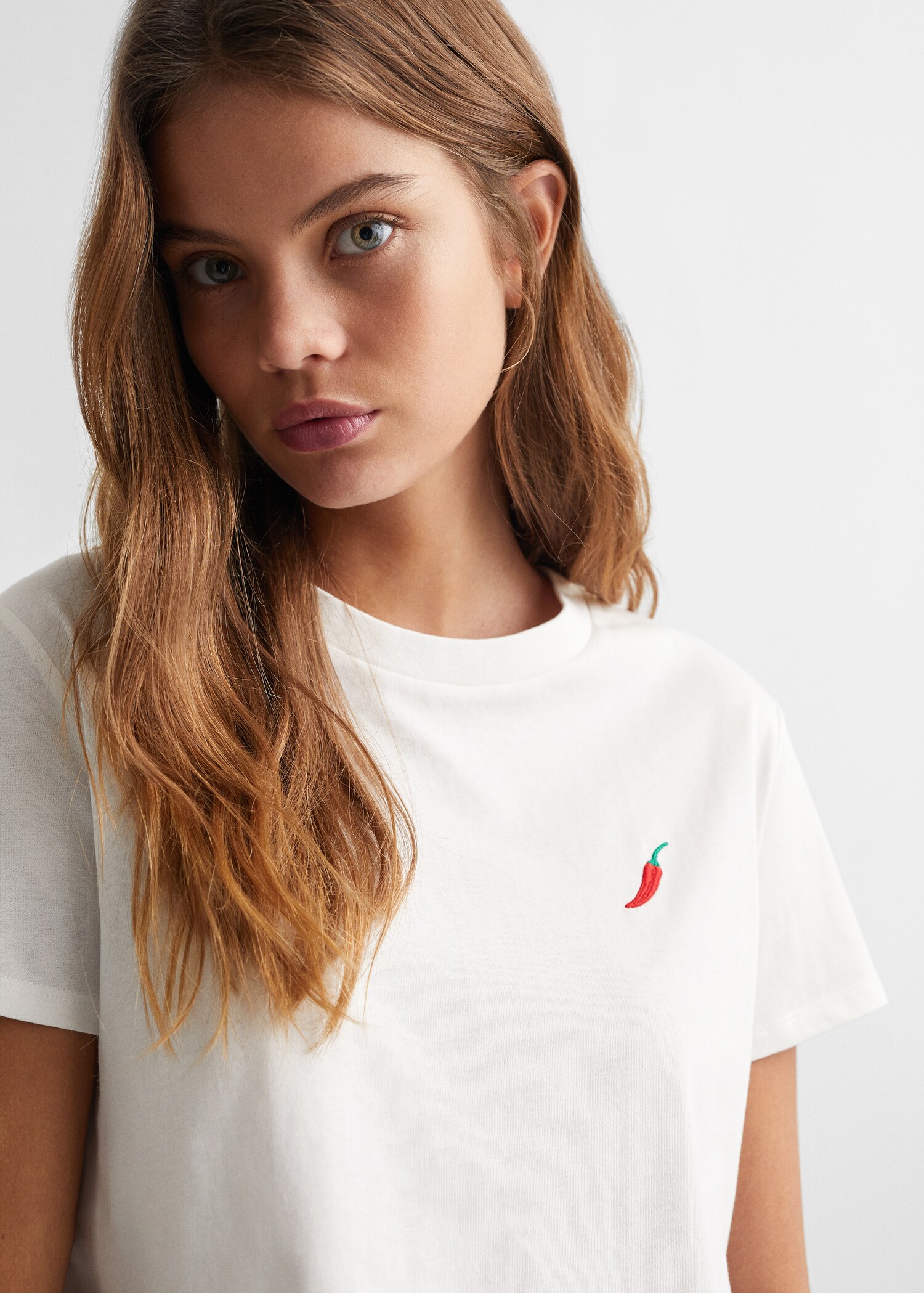 Short-sleeved printed t-shirt - Details of the article 1