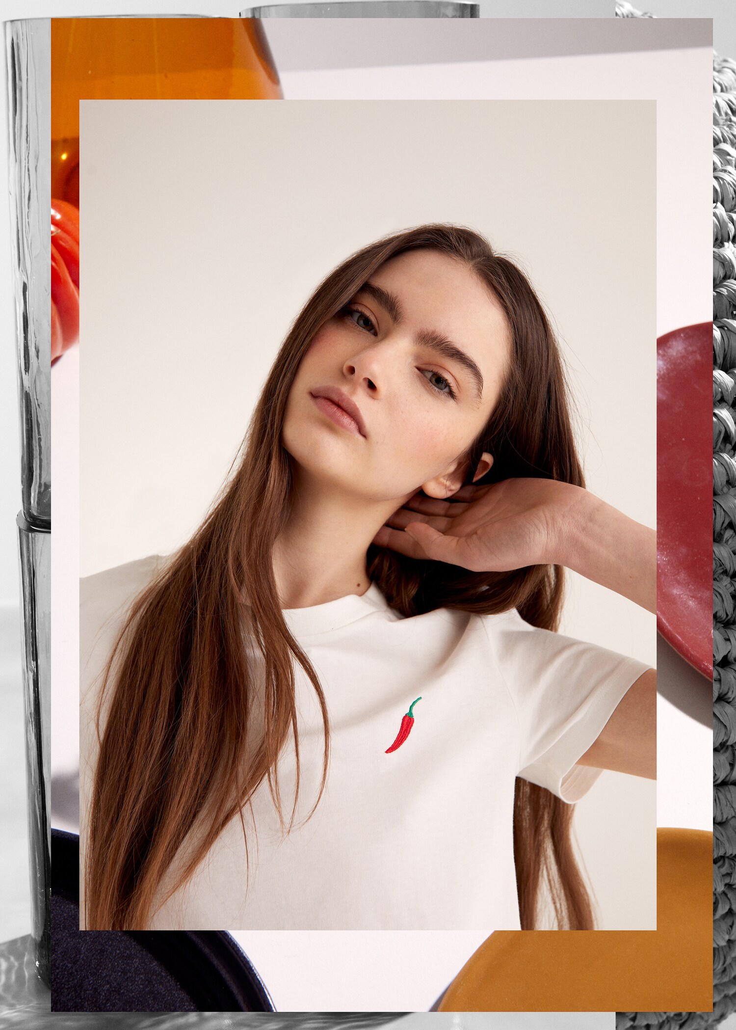 Short-sleeved printed t-shirt - Details of the article 5