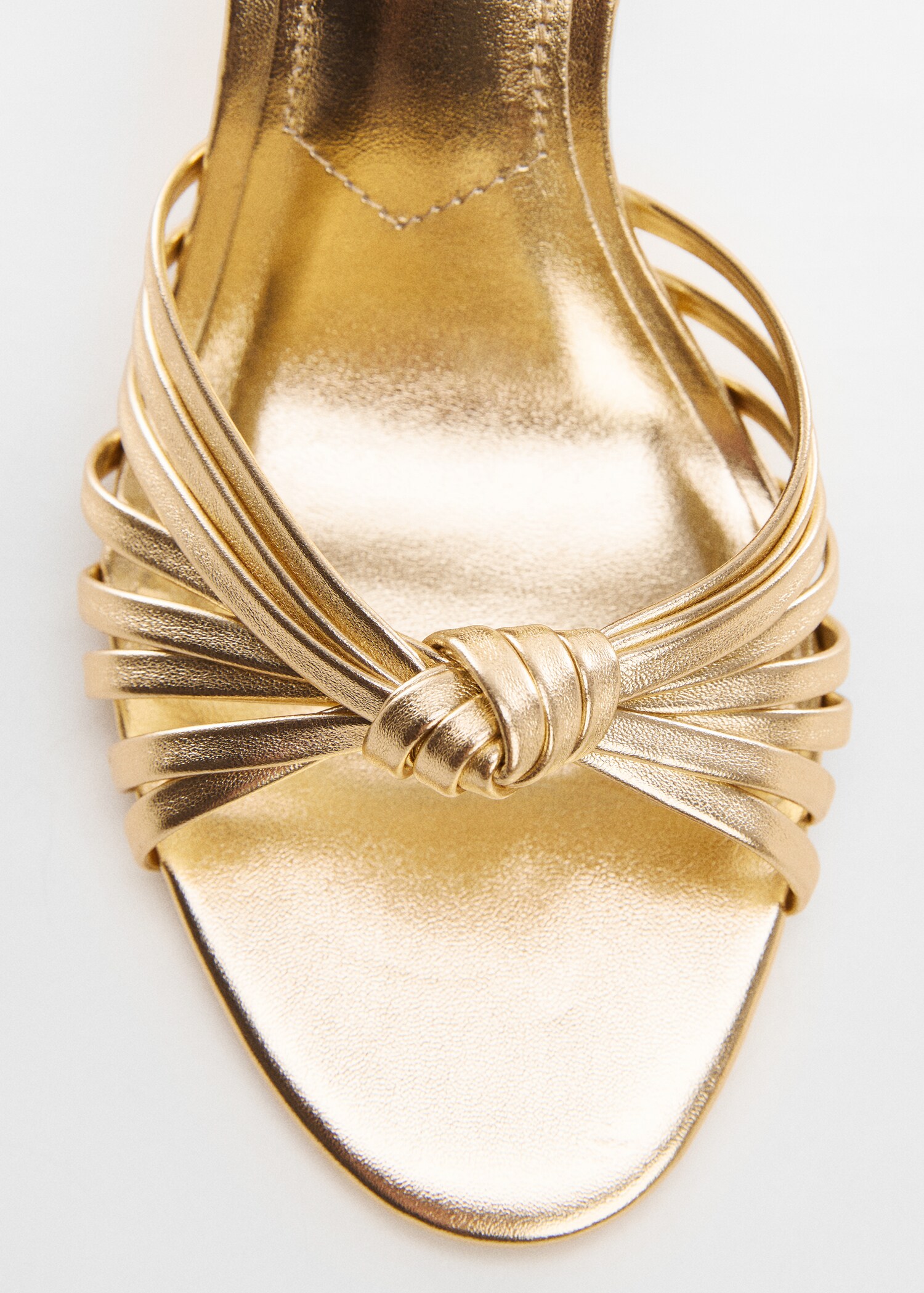 Strappy heeled sandals - Details of the article 1