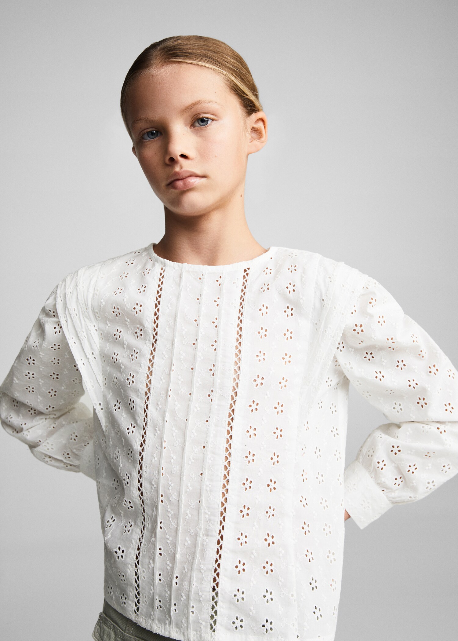 Blusa bordado floral - Detalle del artículo 1