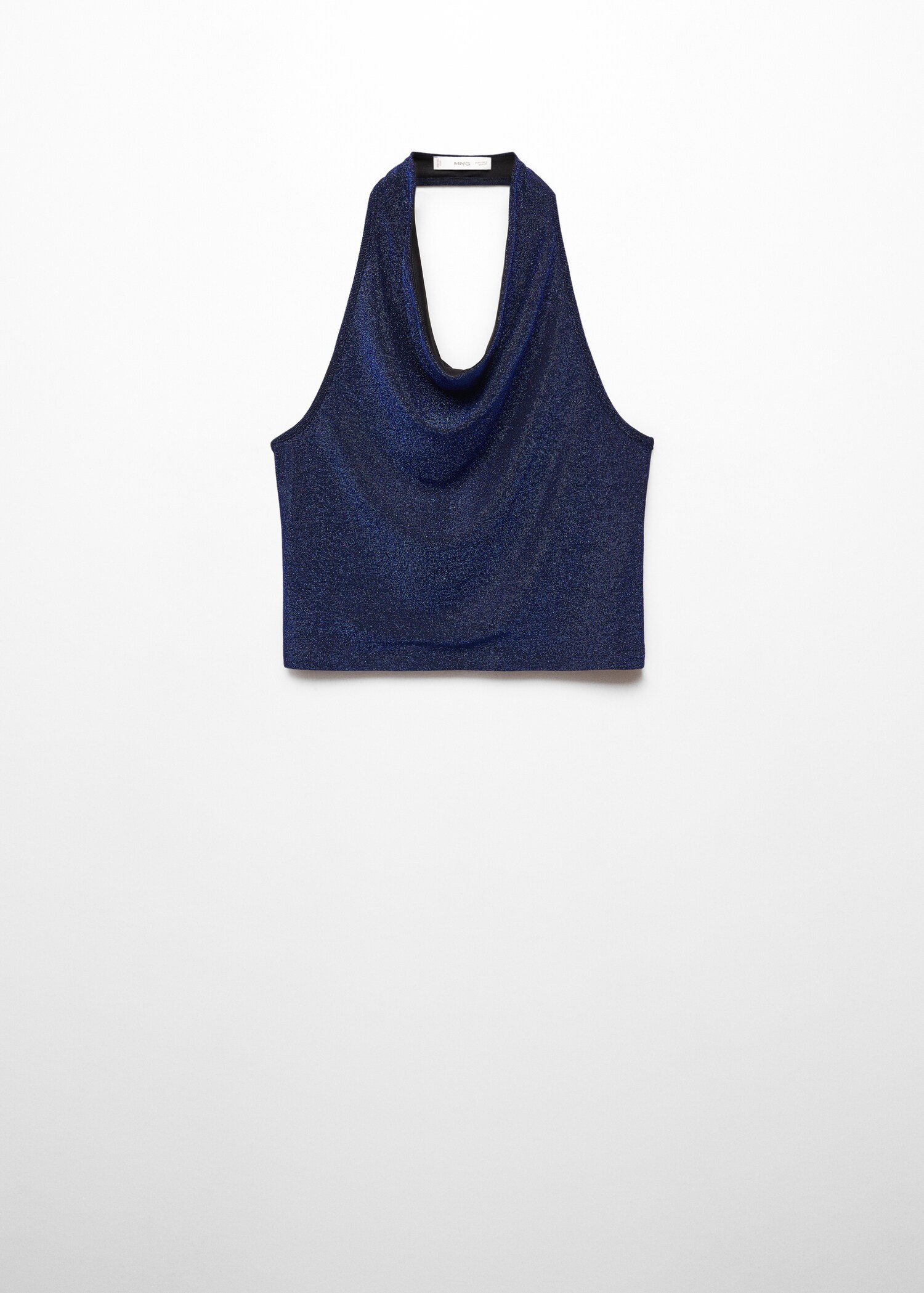 Metallic halter top - Article without model