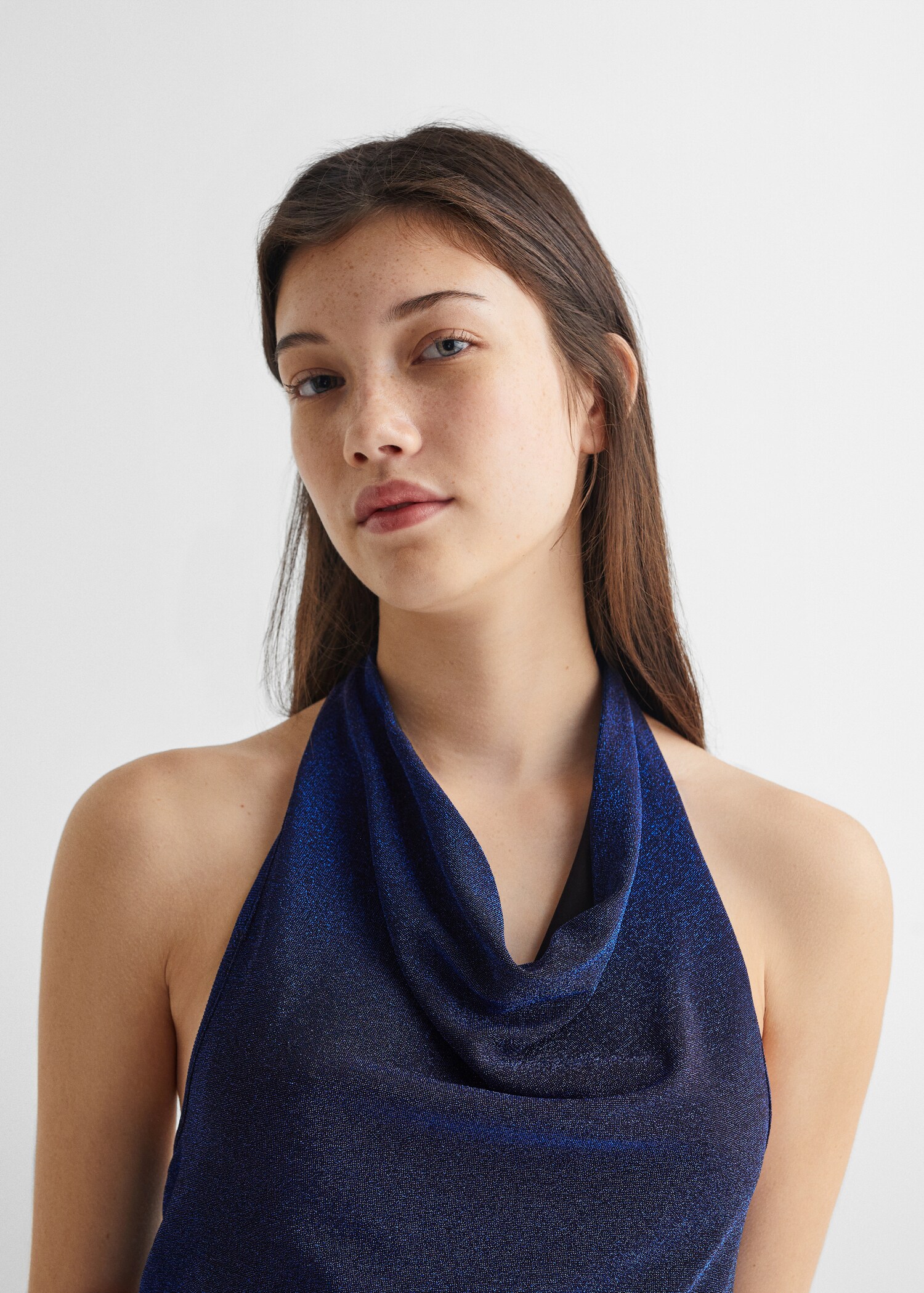 Metallic halter top - Details of the article 1