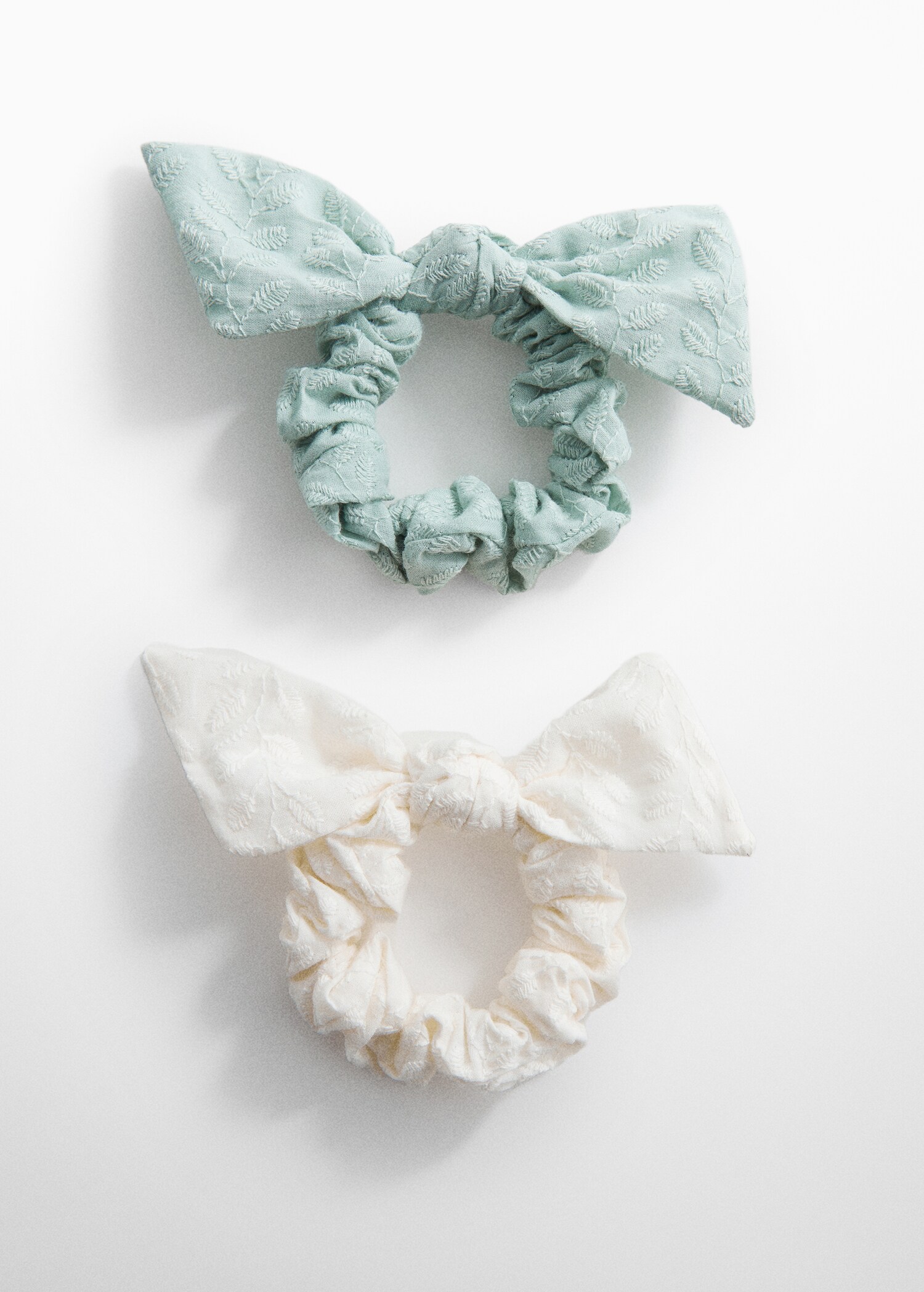 2 pack bow hair ties - Article without model