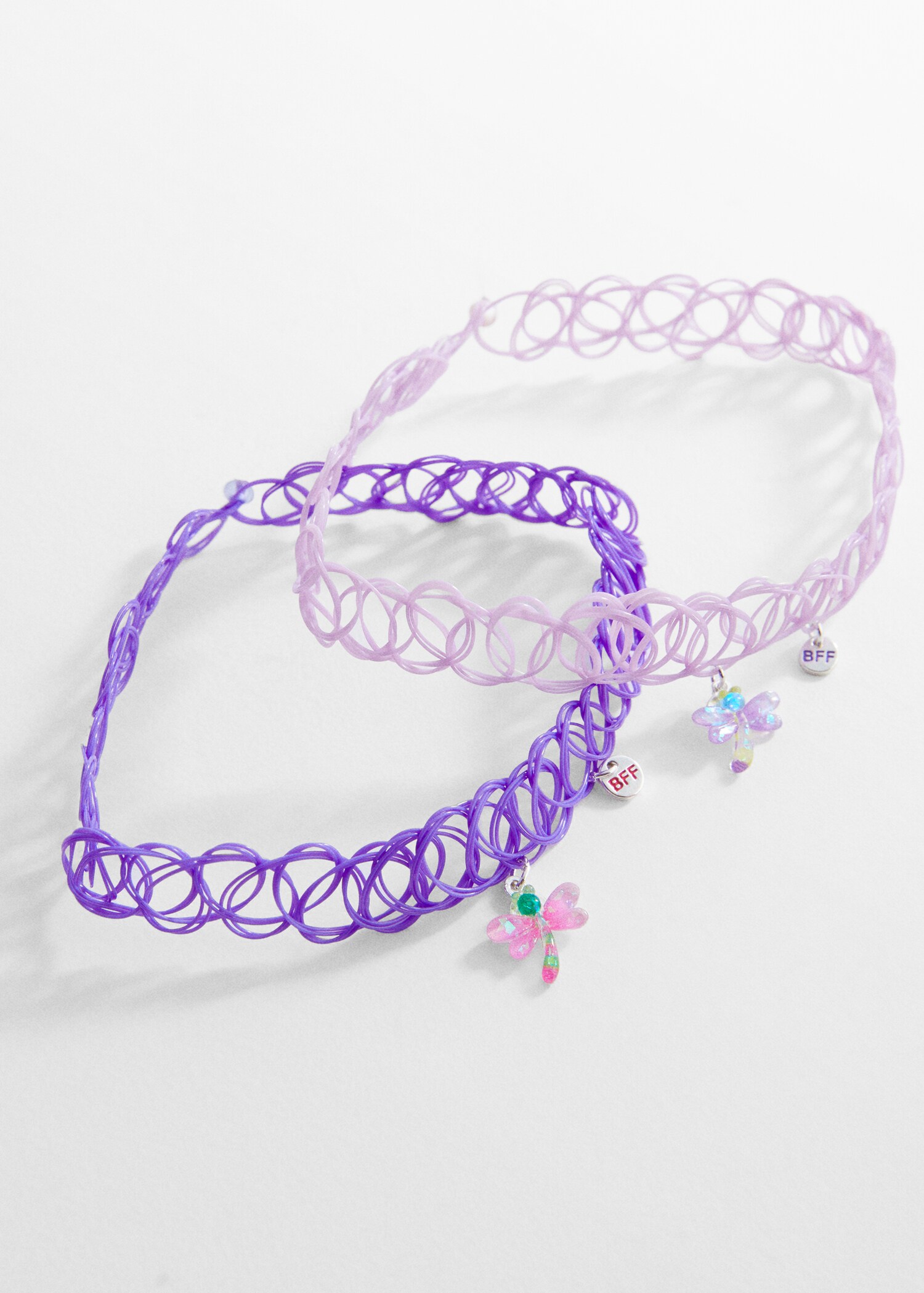 2er-Pack Chokers mit Anhänger - Mittlere Ansicht