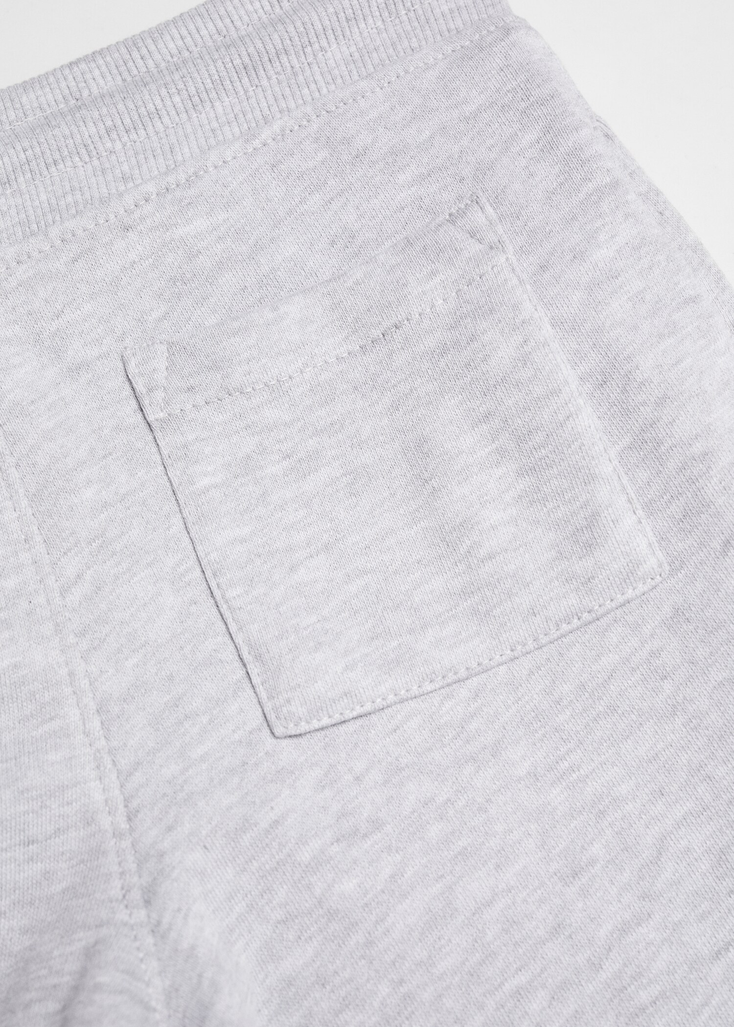 Cotton shorts with elastic waist - Details of the article 8