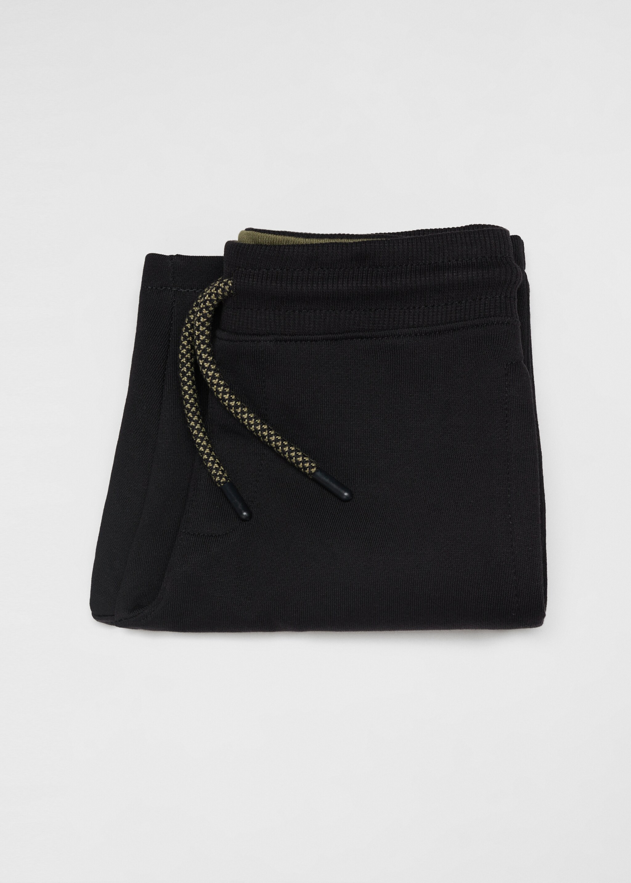 Cotton shorts with elastic waist - Details of the article 8