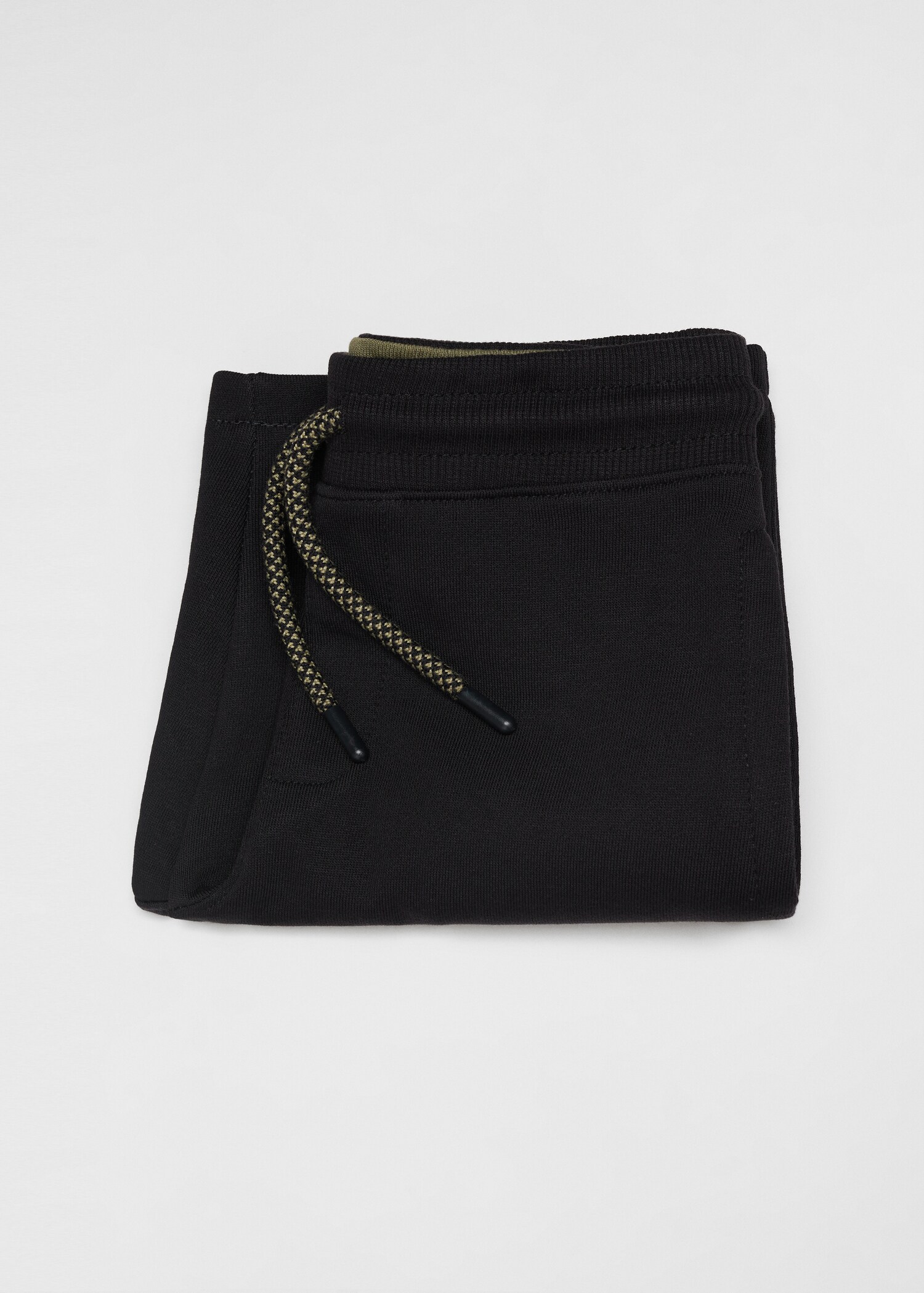 Cotton shorts with elastic waist - Details of the article 8