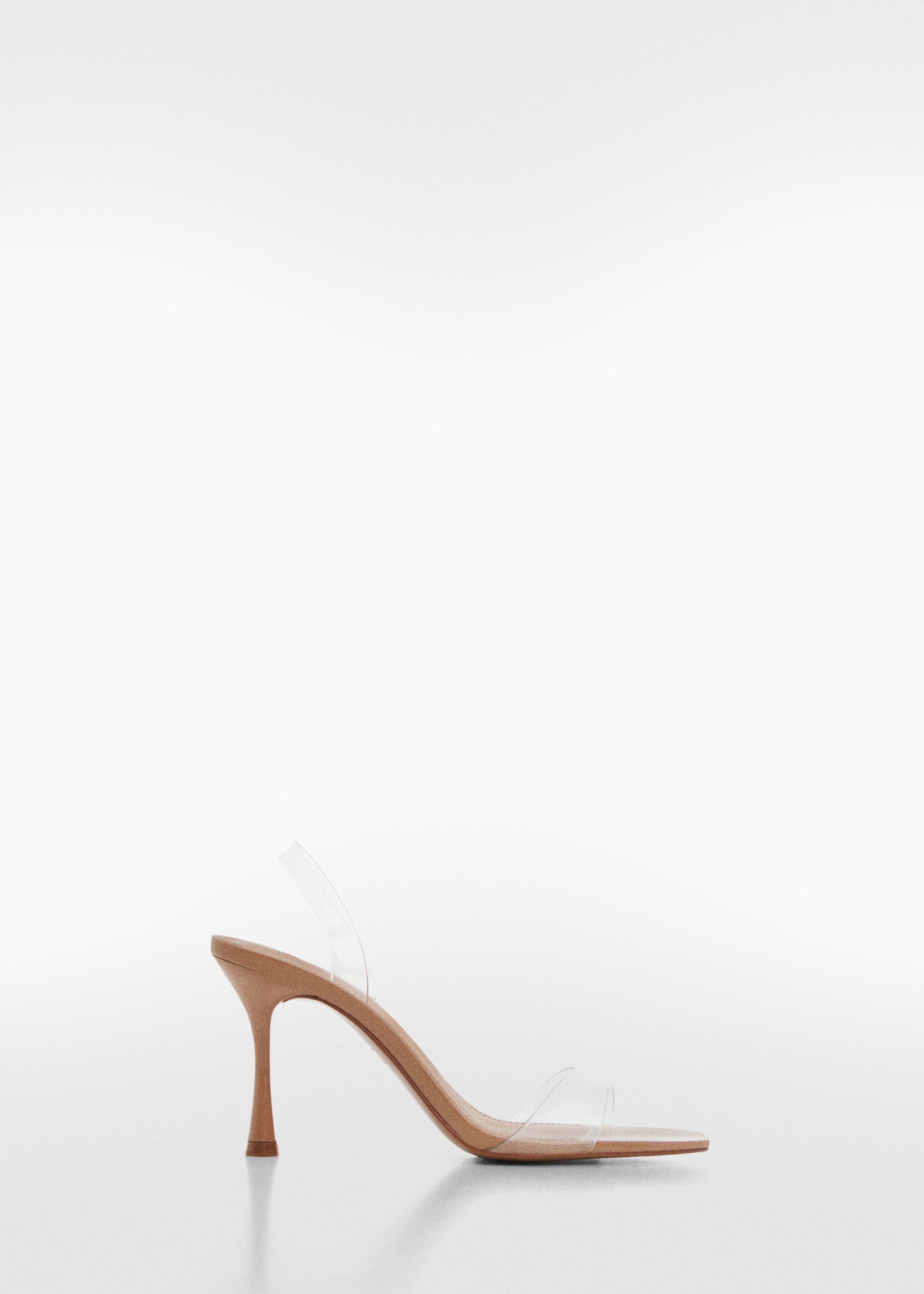 Vinyl high sandals - Article without model, Nude. Ref: 67044786-00.