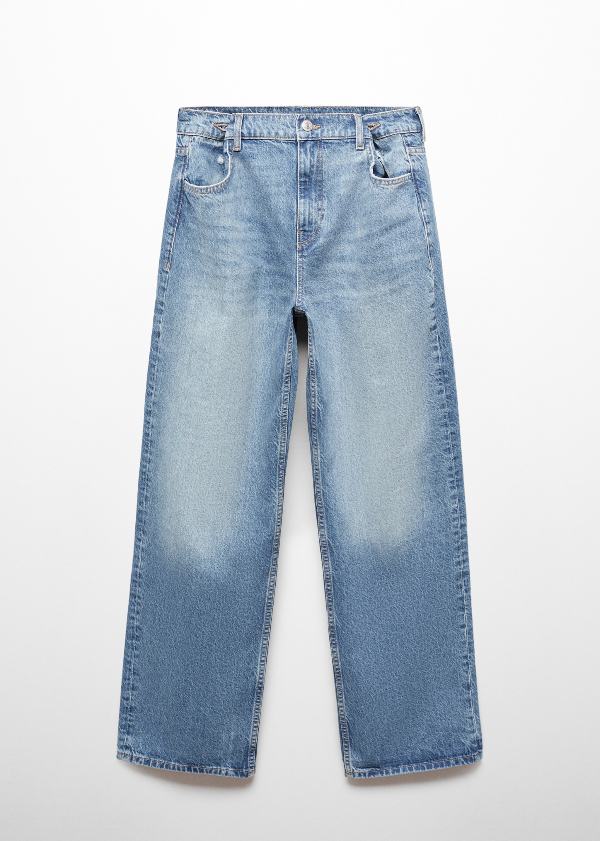 Loose mid-rise wideleg jeans - Article without model