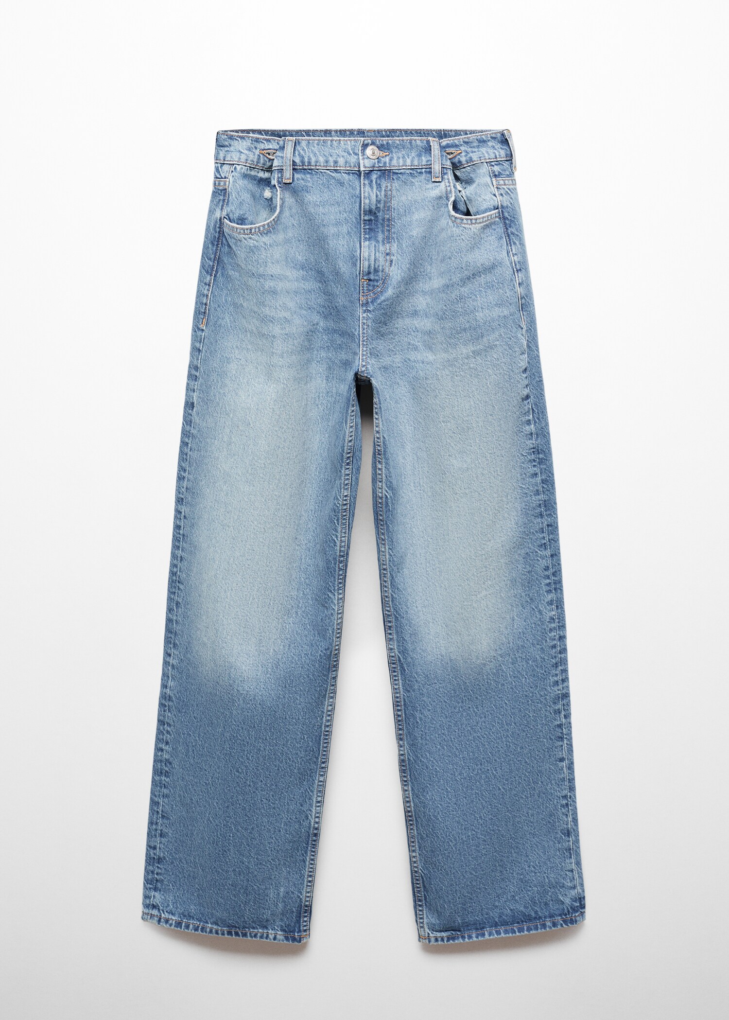 Loose mid-rise wideleg jeans - Article without model
