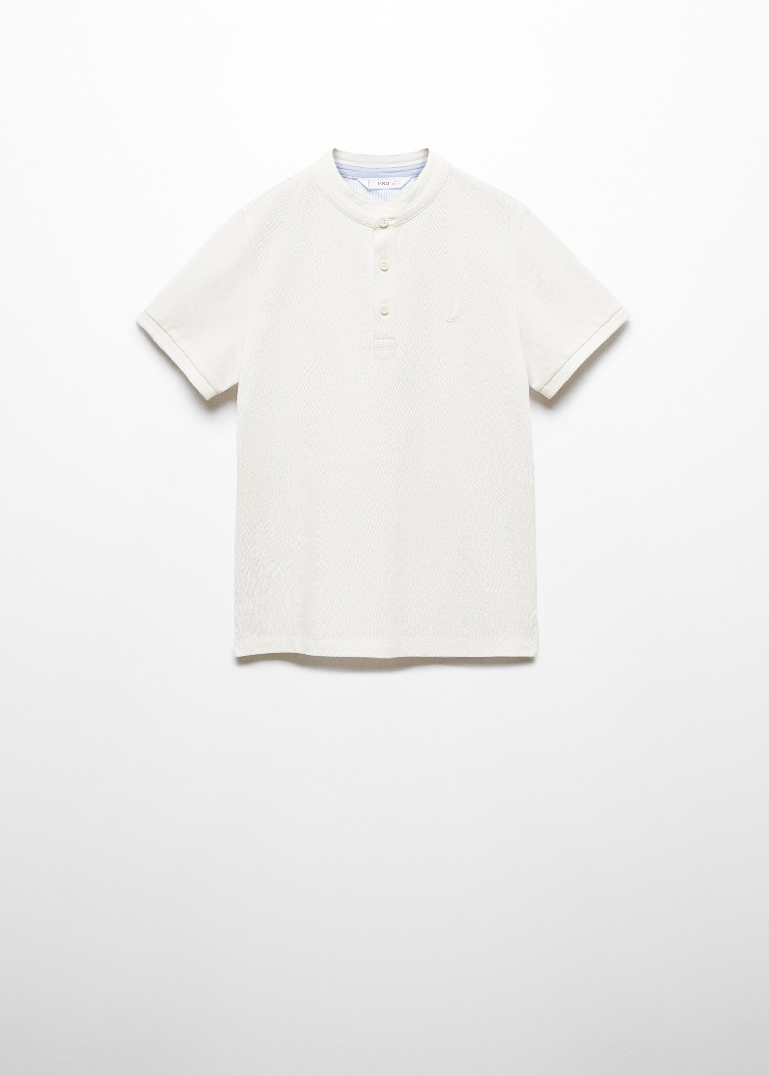 Polo algodón cuello mao - Artículo sin modelo