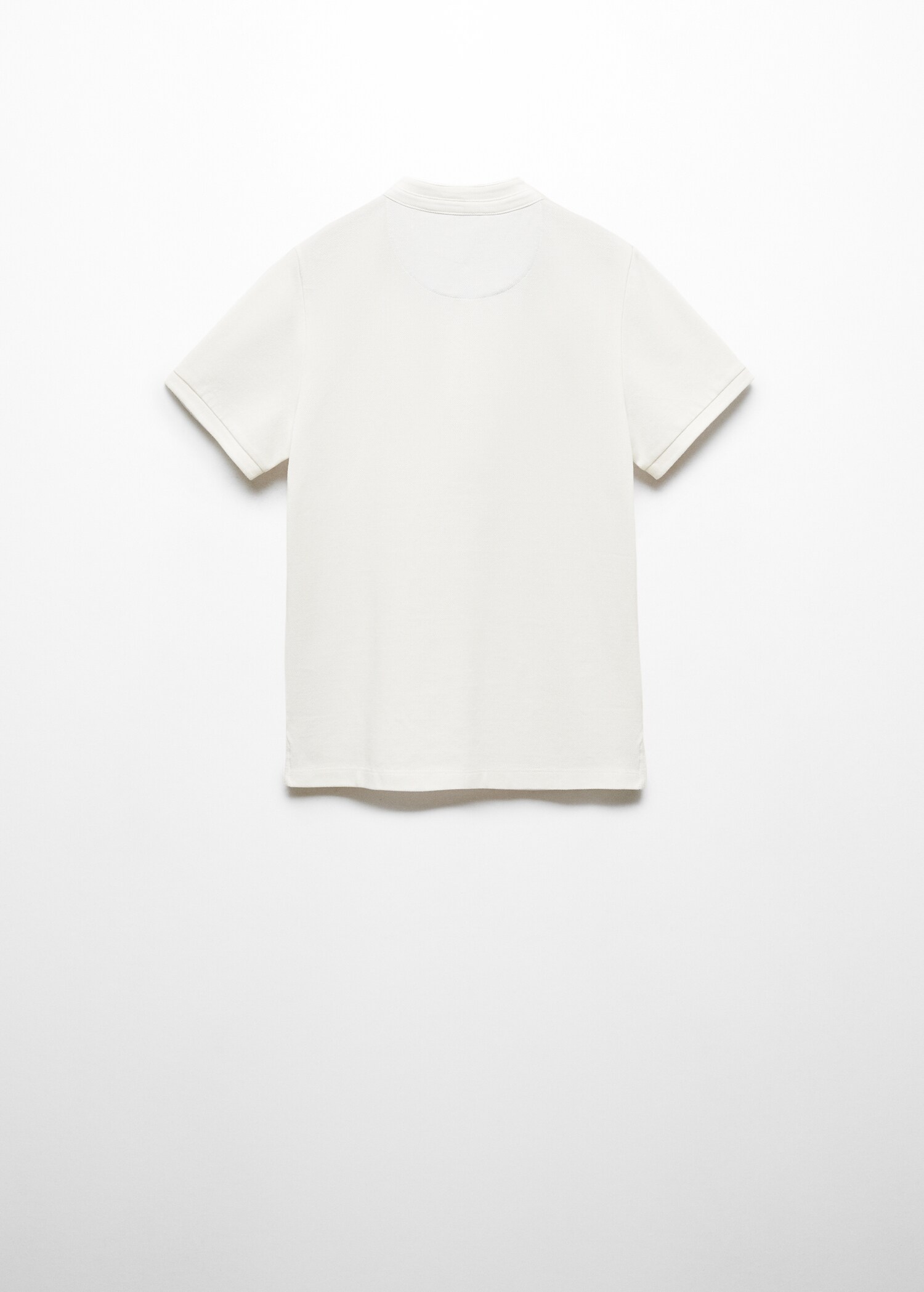 Polo algodón cuello mao - Reverso del artículo