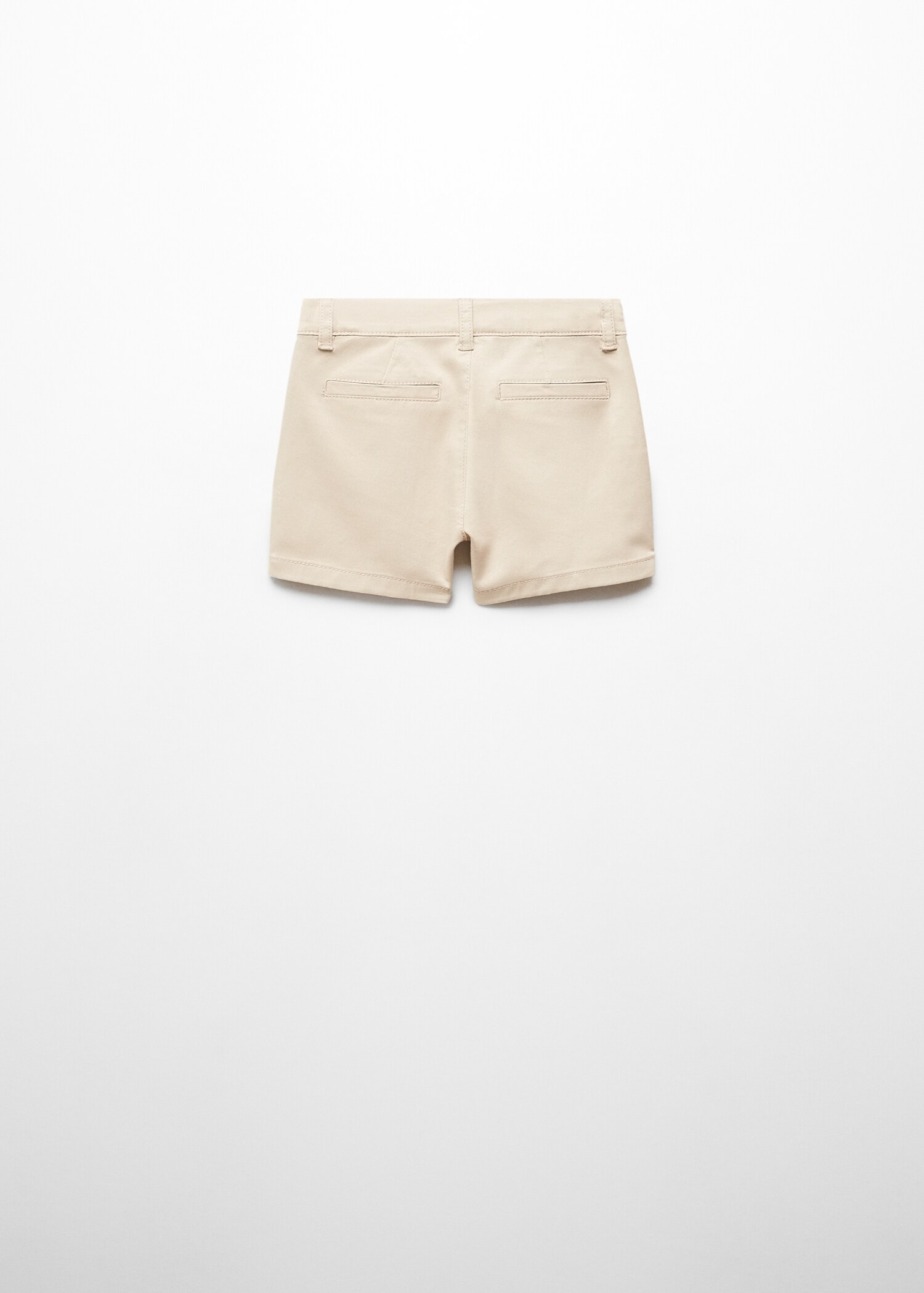 Bermudas slim fit chino algodón - Reverso del artículo