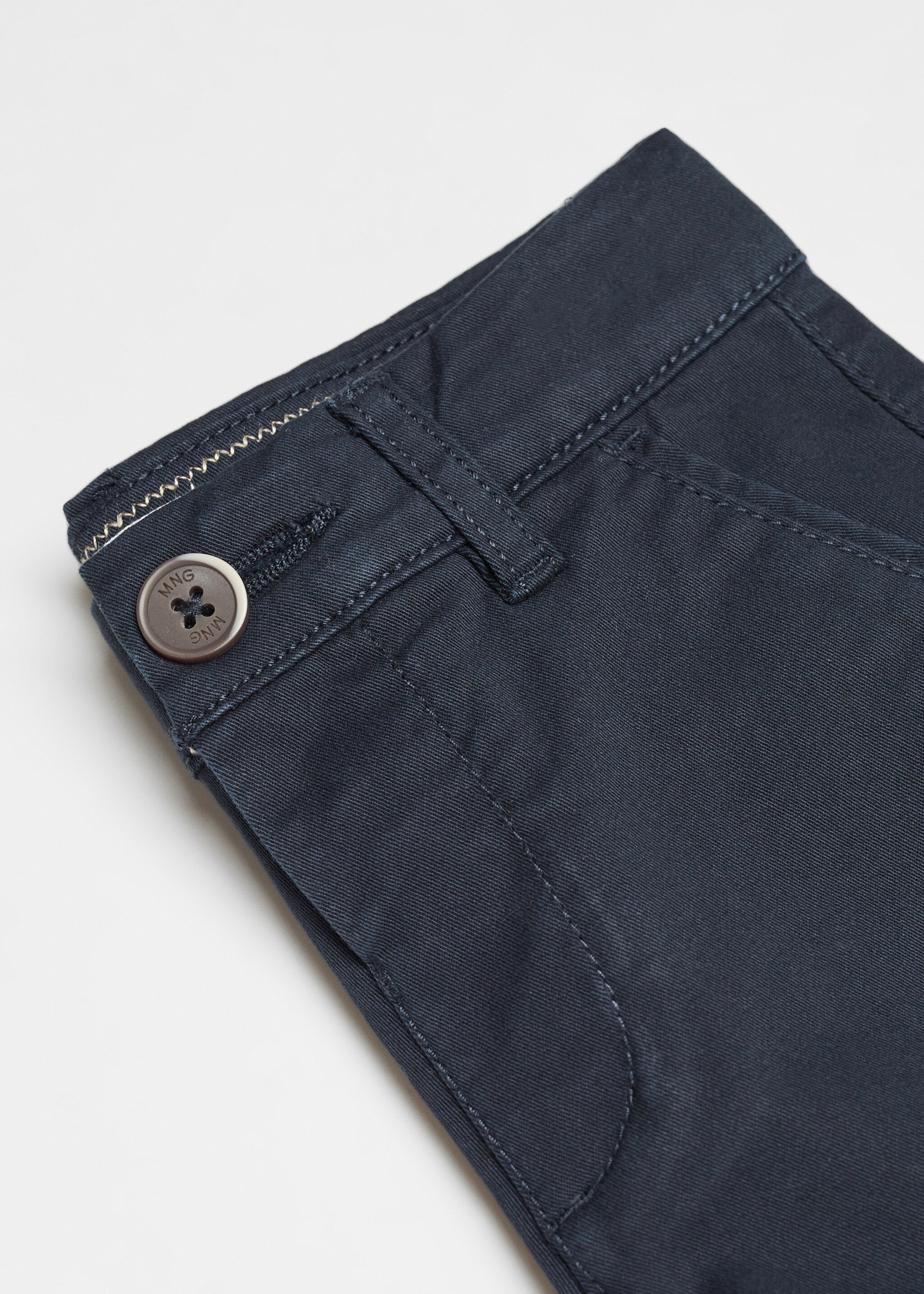 Βερμούδα slim fit τσίνο βαμβάκι - Λεπτομέρεια του προϊόντος 0