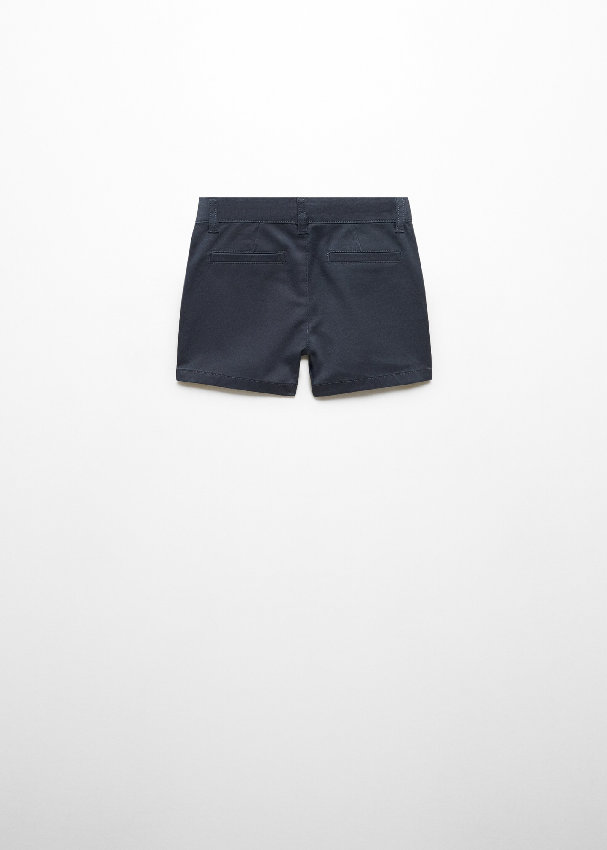 Βερμούδα slim fit τσίνο βαμβάκι - Πίσω όψη προϊόντος