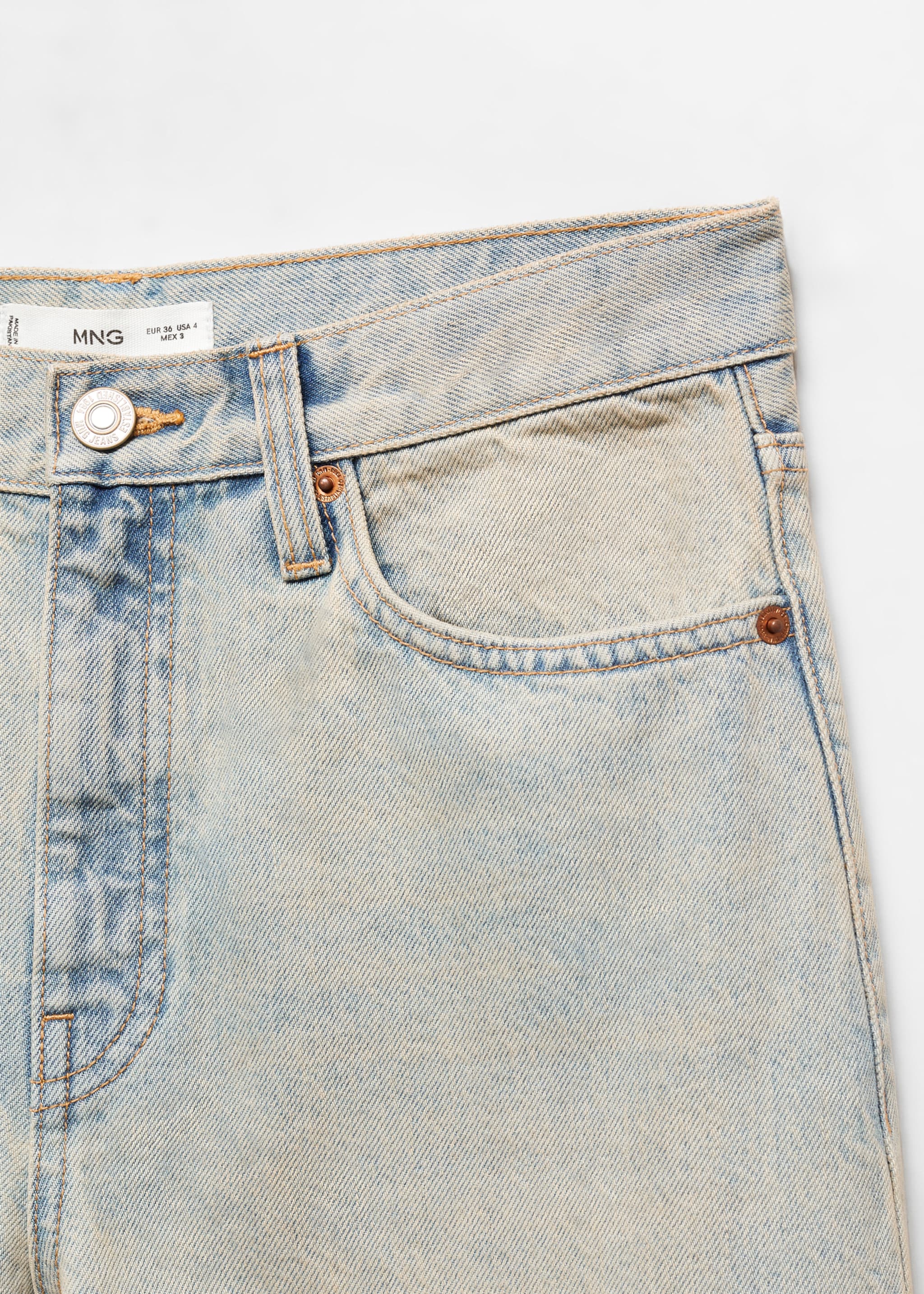 High-rise wideleg jeans - Details of the article 8