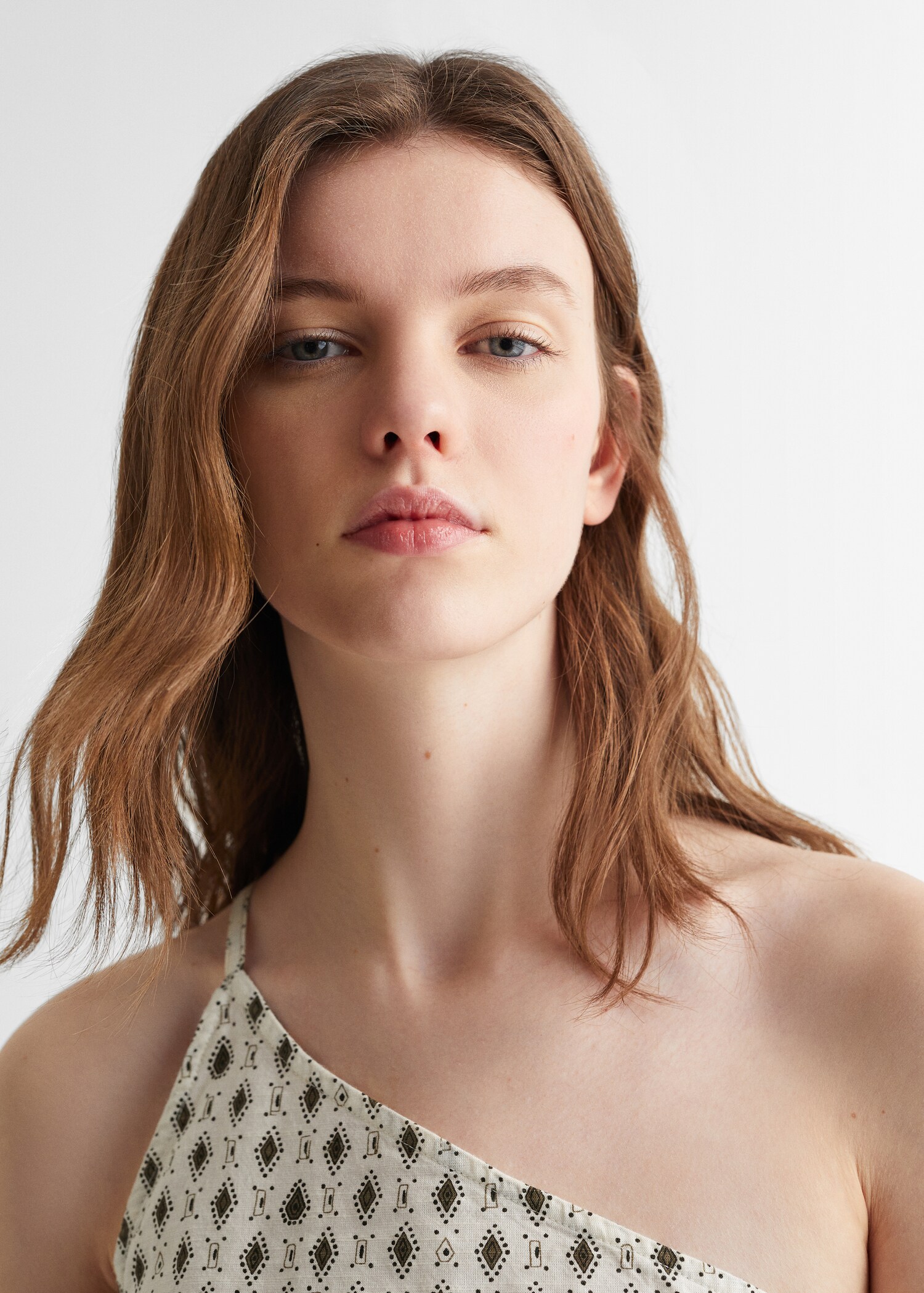 Asymmetrisches Top mit Printmuster - Detail des Artikels 1
