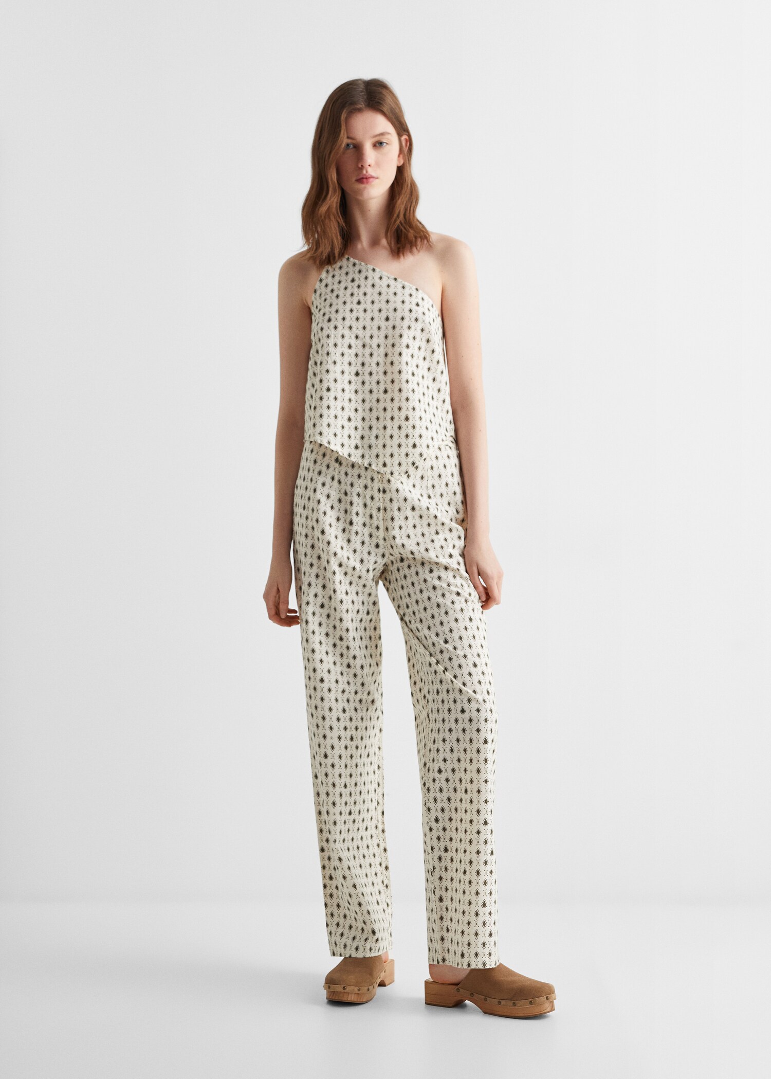 Asymmetrisches Top mit Printmuster - Detail des Artikels 2