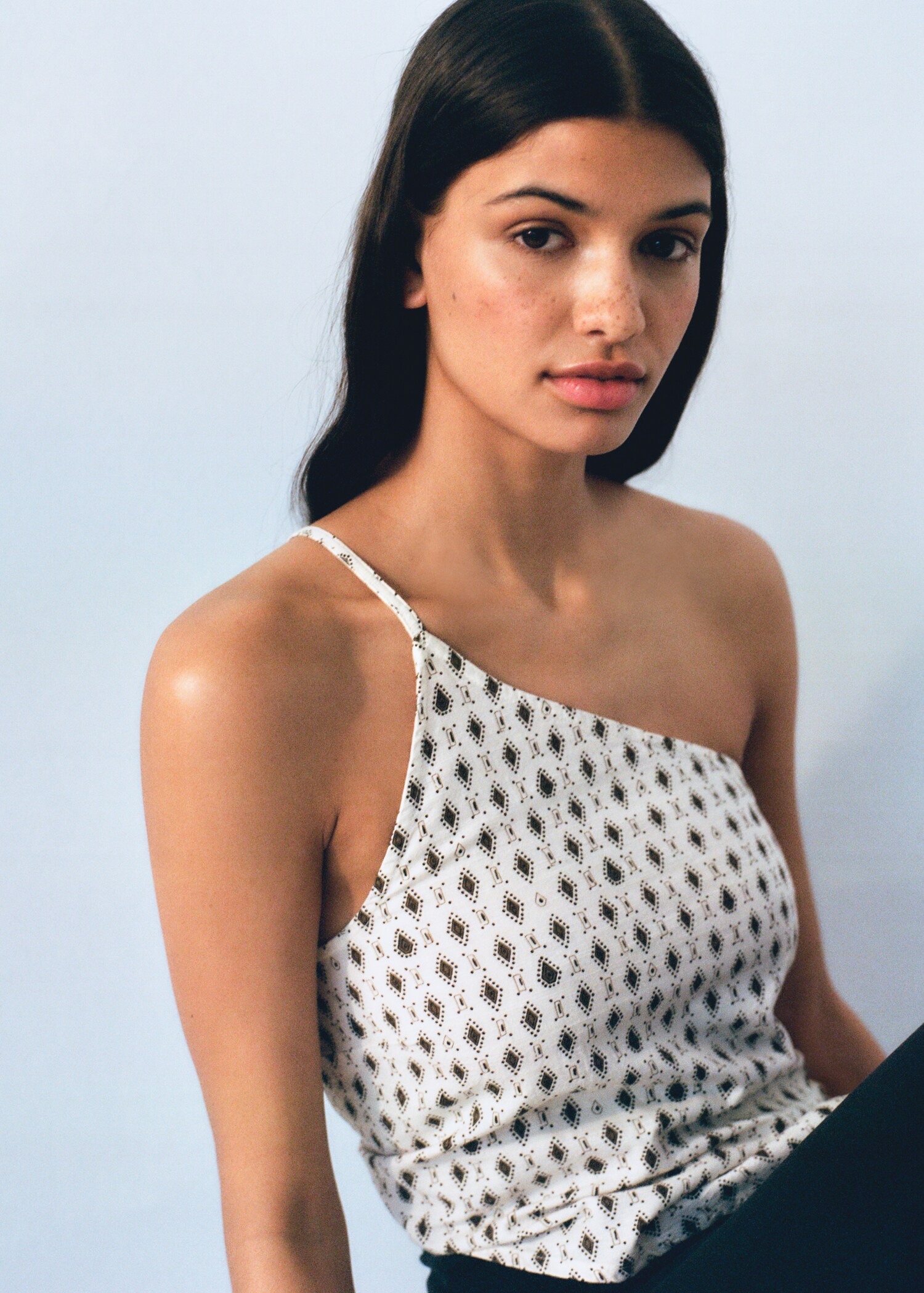 Asymmetrisches Top mit Printmuster - Detail des Artikels 5