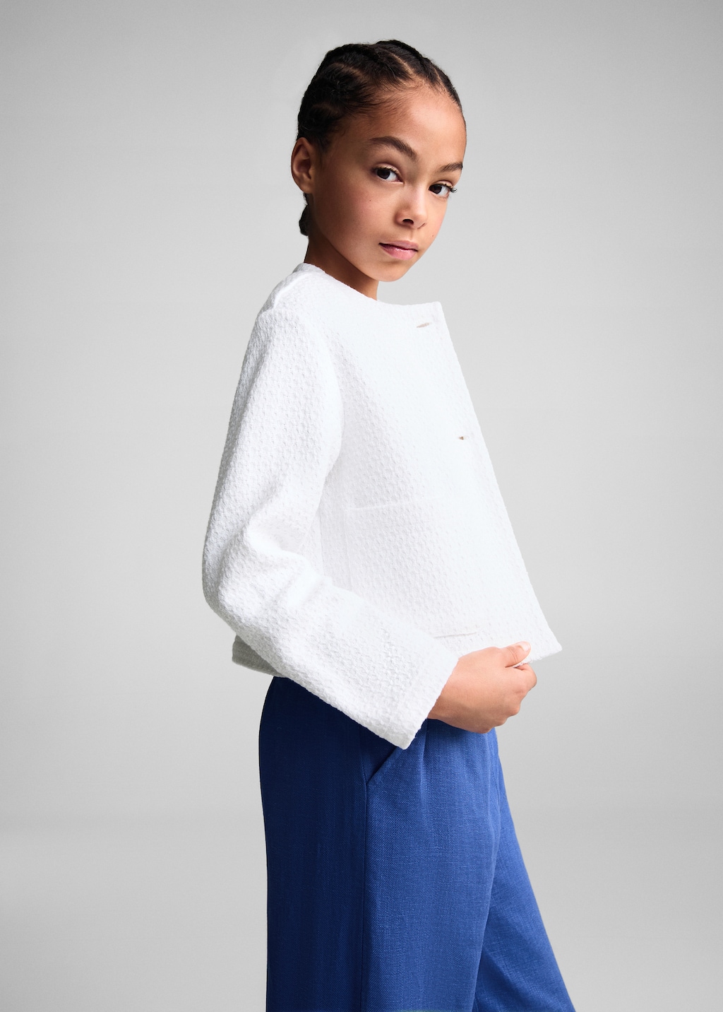 Sweatjacke Für Mädchen Größe 140 - Fleecegefüttert Mit Pailletten Und Reißverschluss