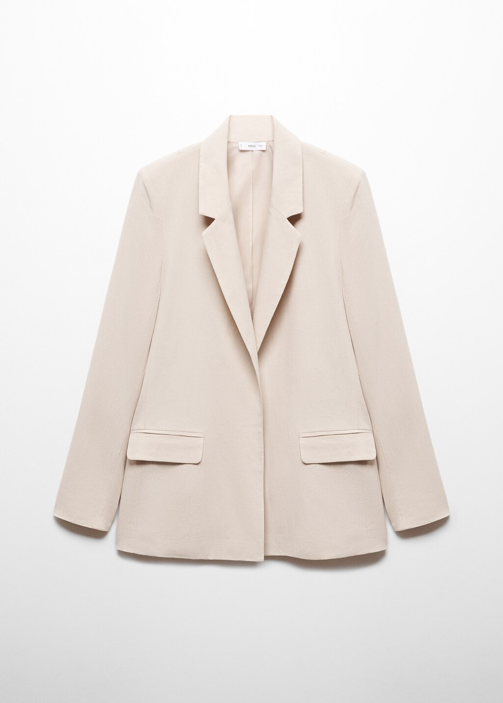 Regular-fit linen jacket - Teen Girl | MANGO OUTLET USA