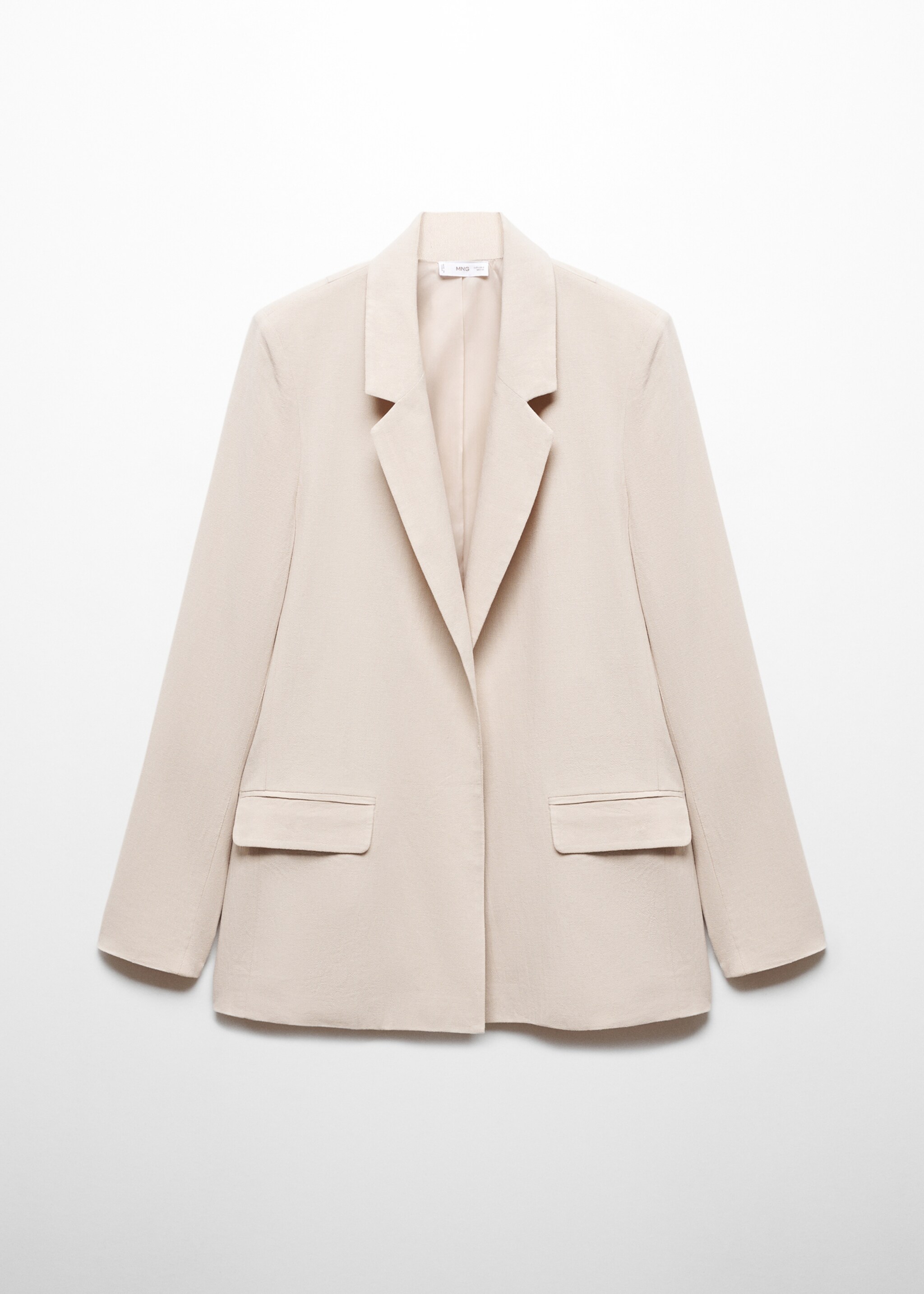 Linnen regular-fit blazer - Artikel zonder model