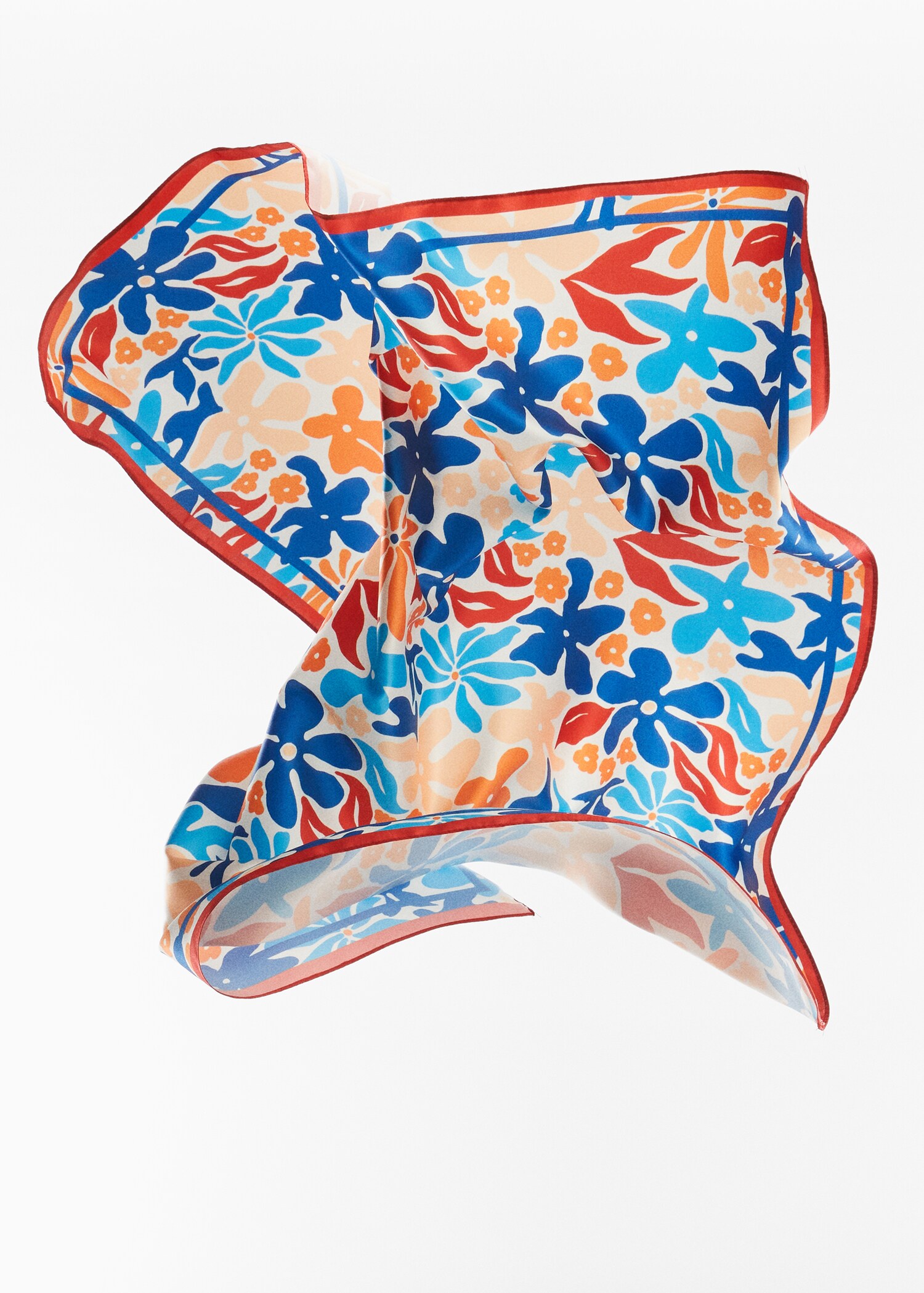 Floral-print scarf - Details of the article 2