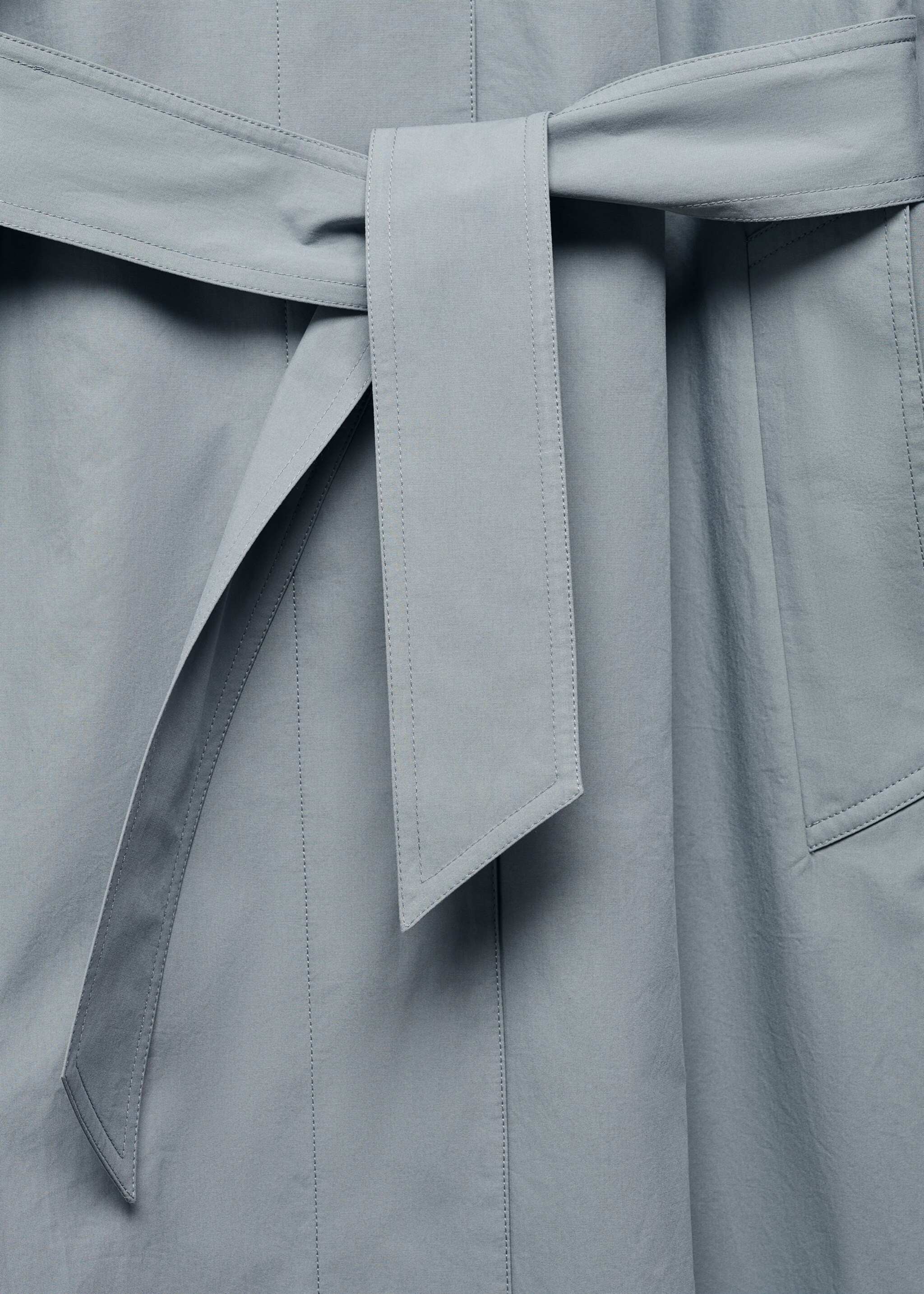 Trench coton ceinture - Détail de l'article 8