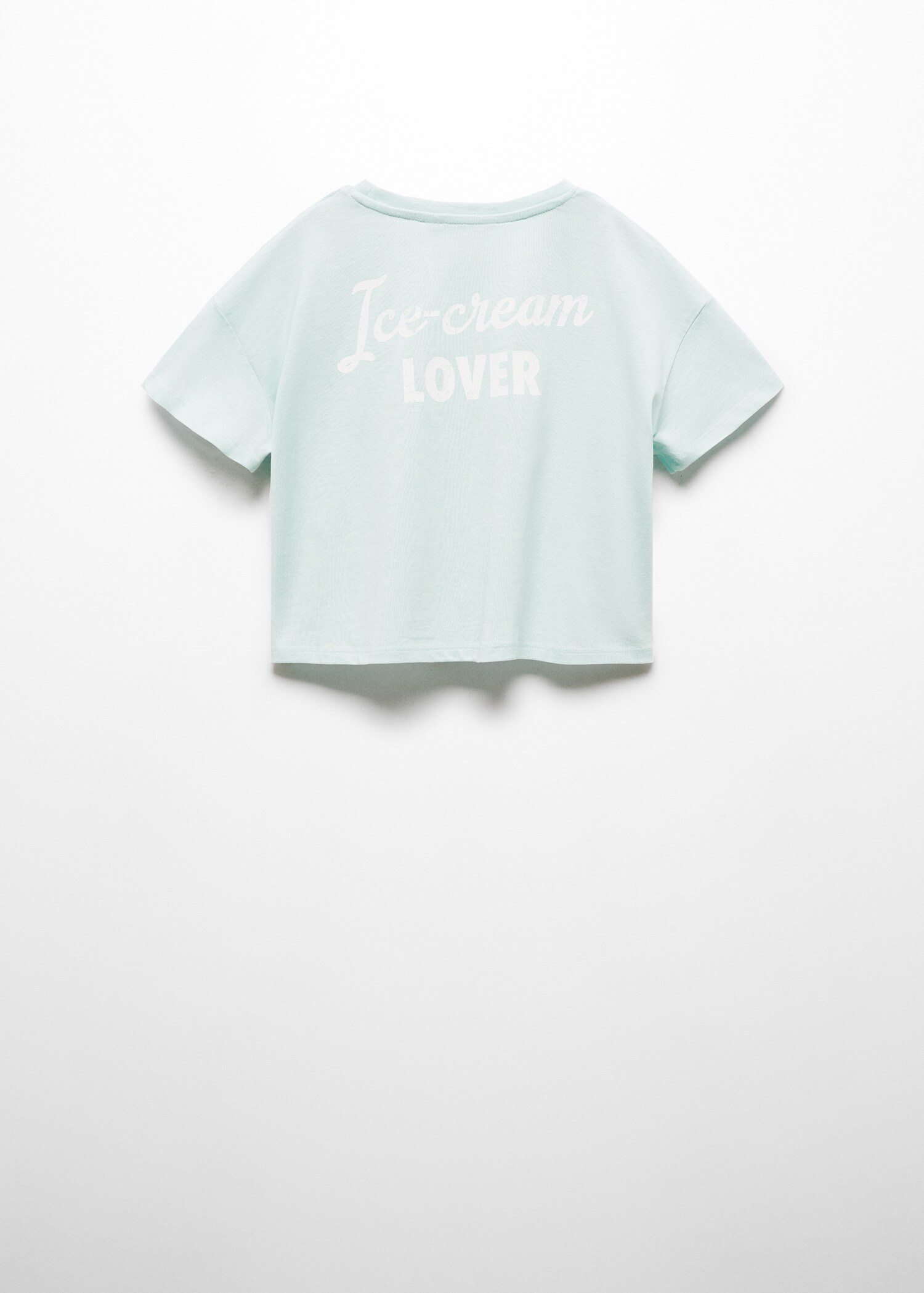 Knot message t-shirt - Reverse of the article