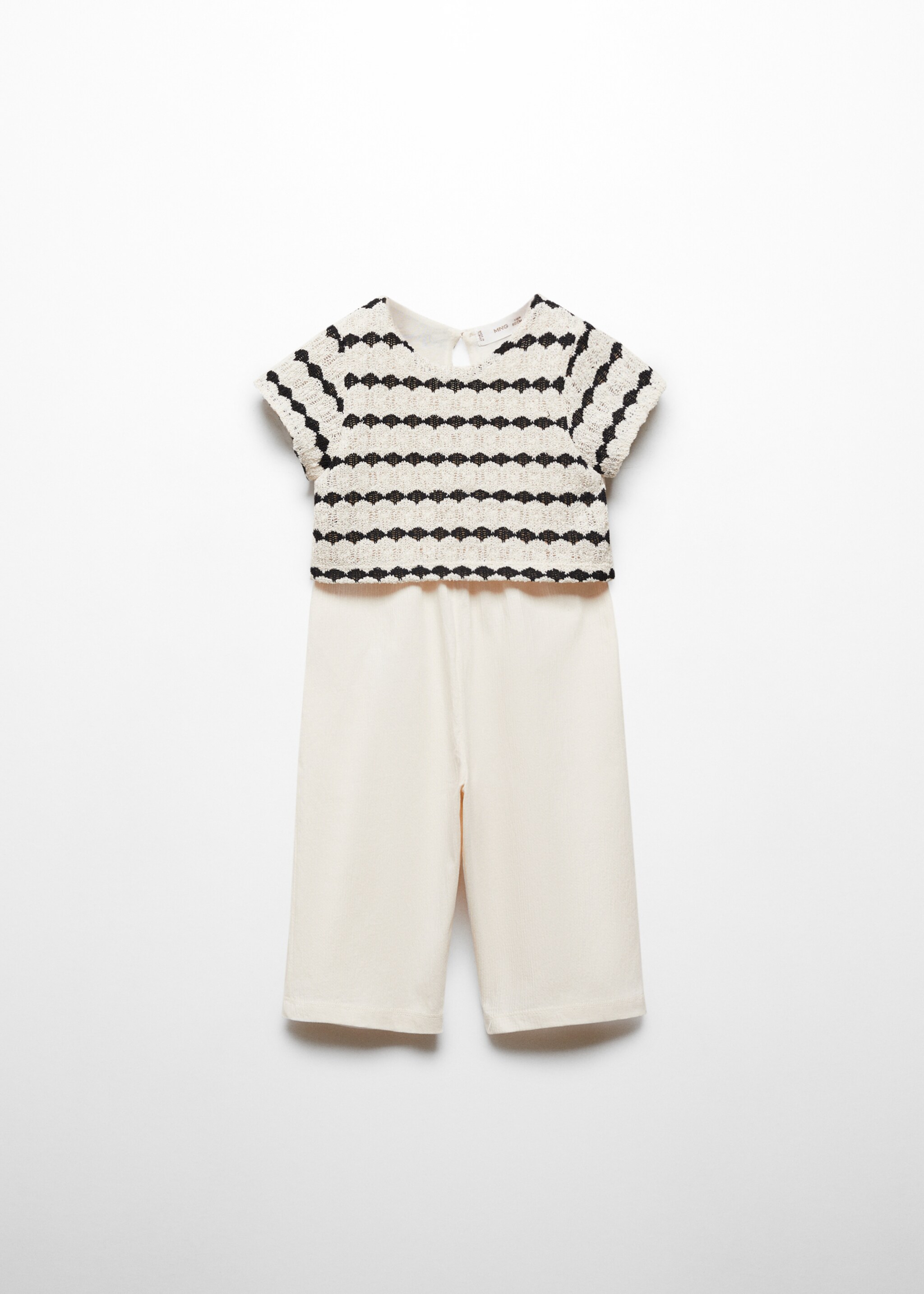 Cotton print jumpsuit - Article without model