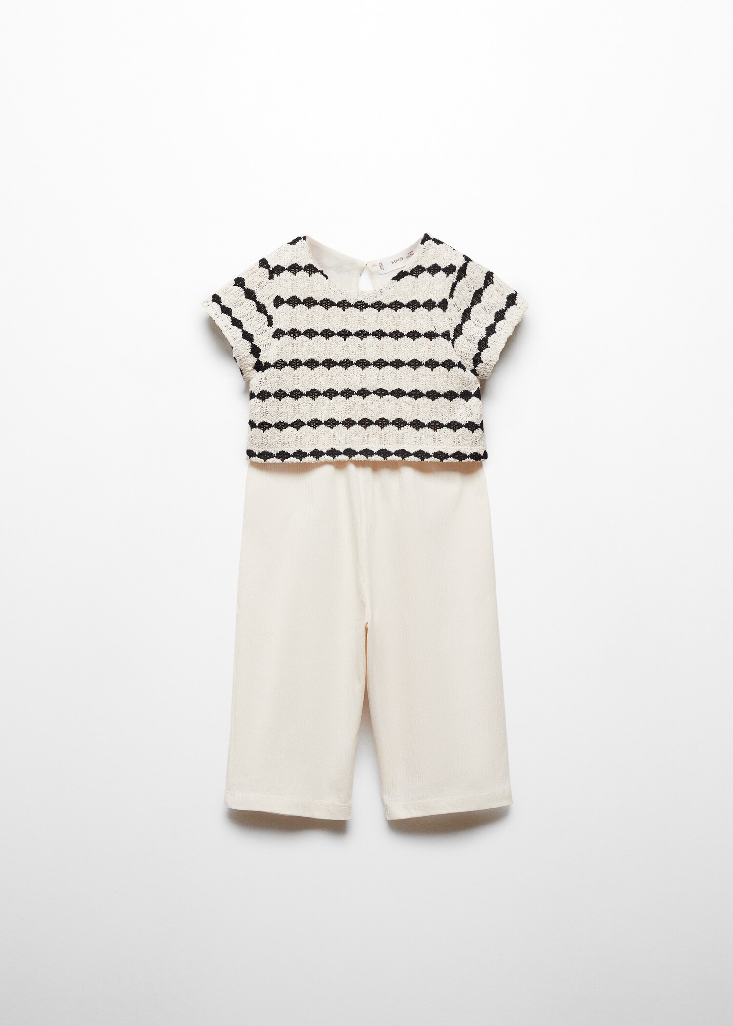 Cotton print jumpsuit - Article without model