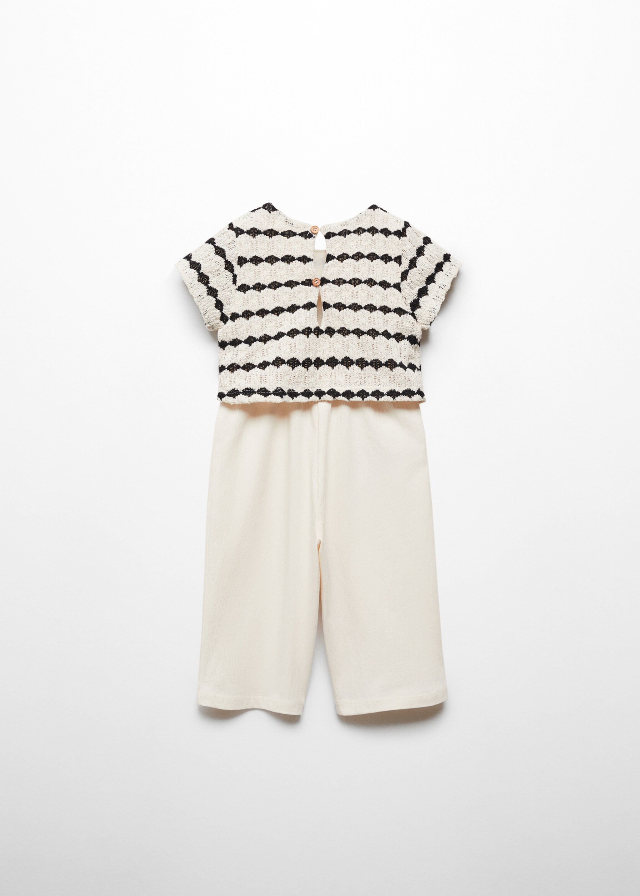 Cotton print jumpsuit - Reverse of the article
