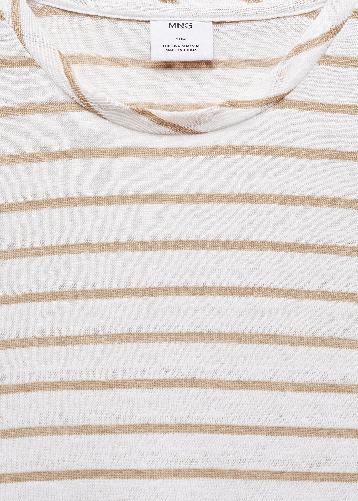 T-shirt 100 % lin rayures - Détail de l'article 8
