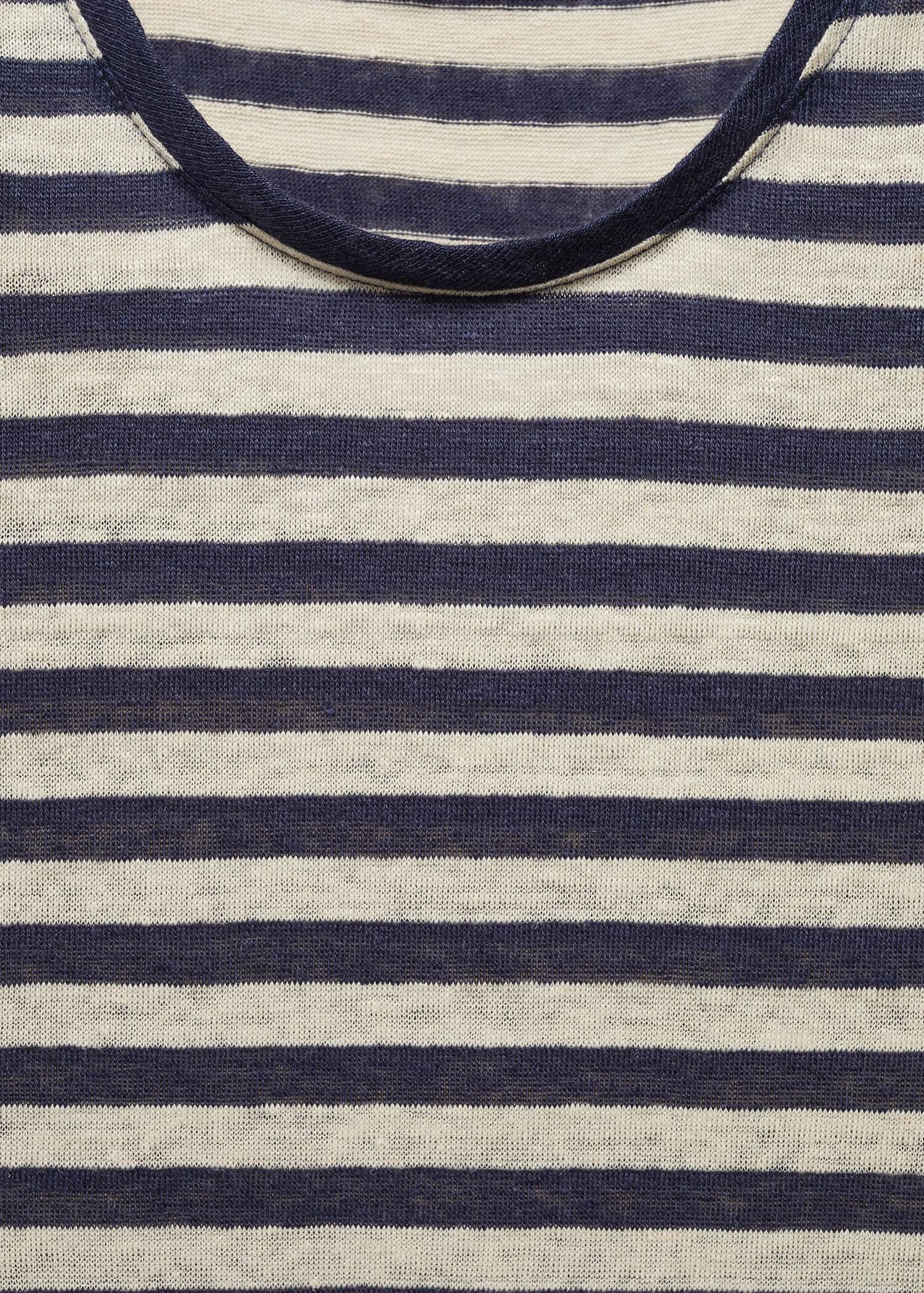 T-shirt 100 % lin rayures - Détail de l'article 8