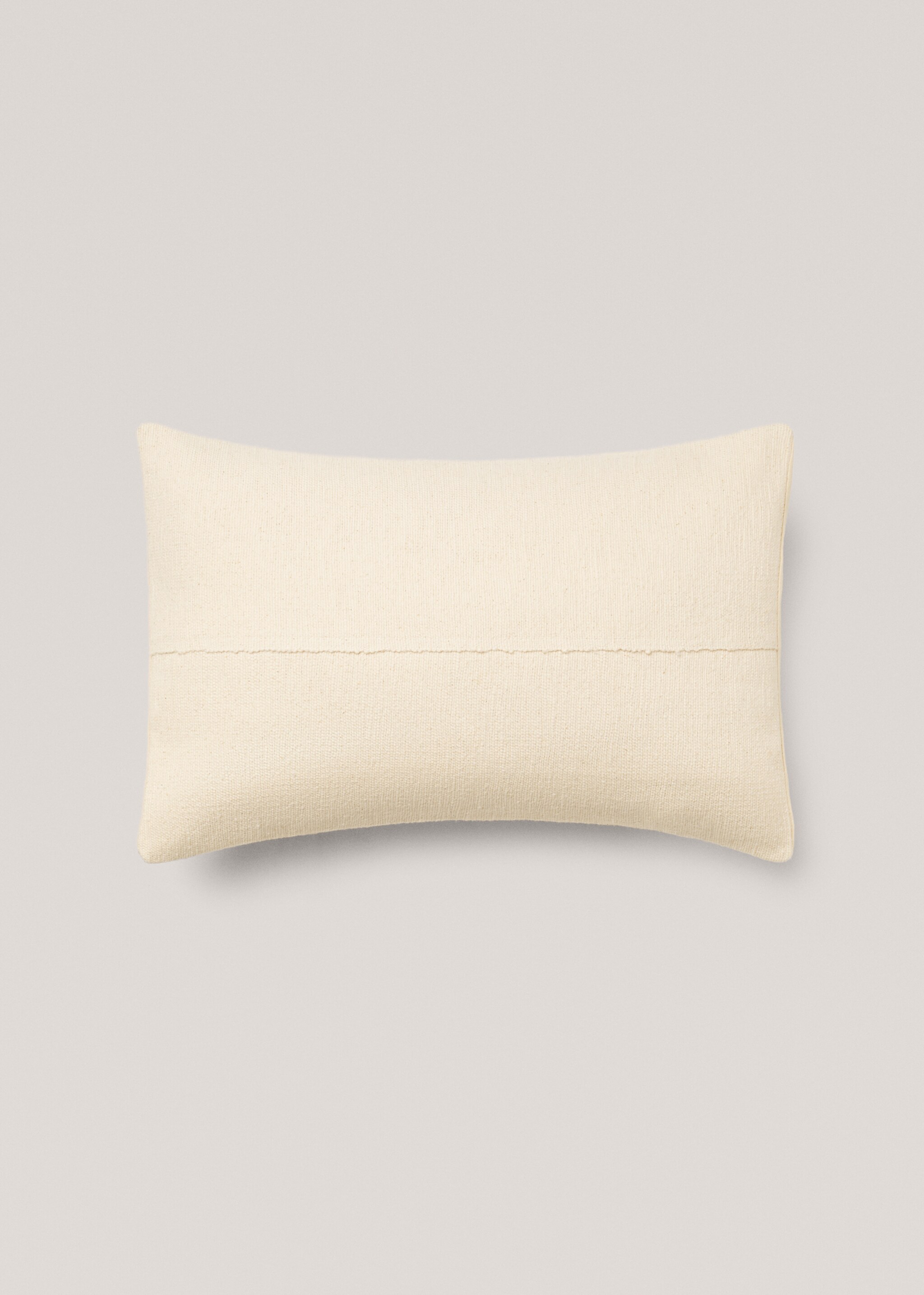 Jute cotton cushion cover 40x60cm - Details of the article 1