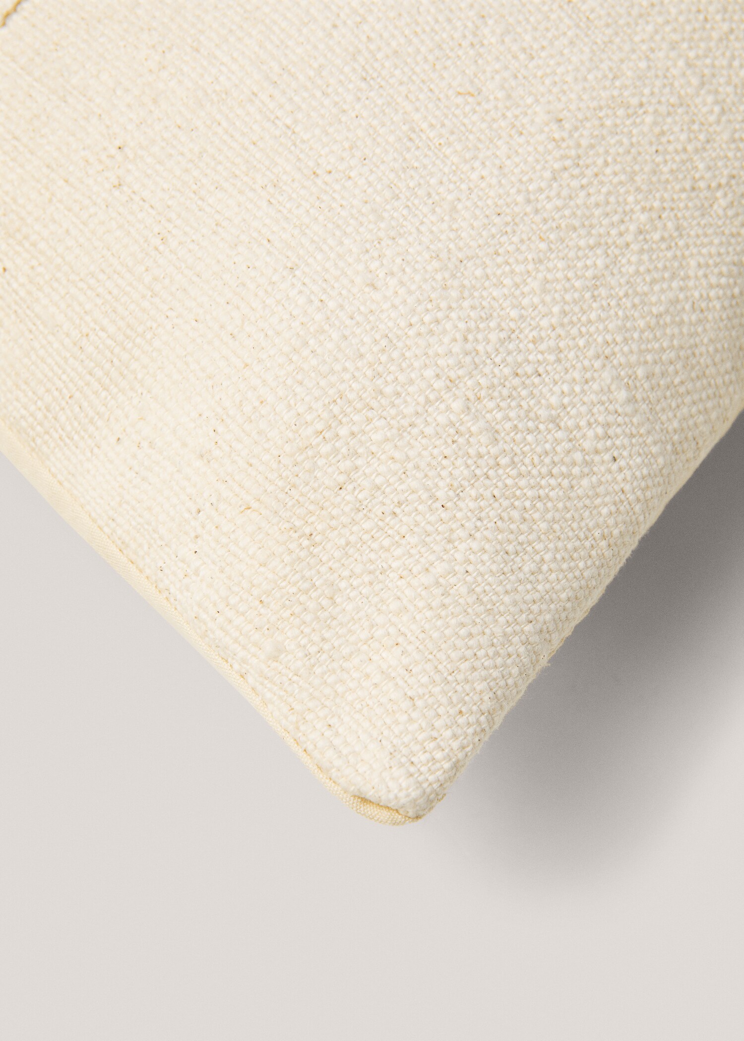 Jute cotton cushion cover 40x60cm - Details of the article 2