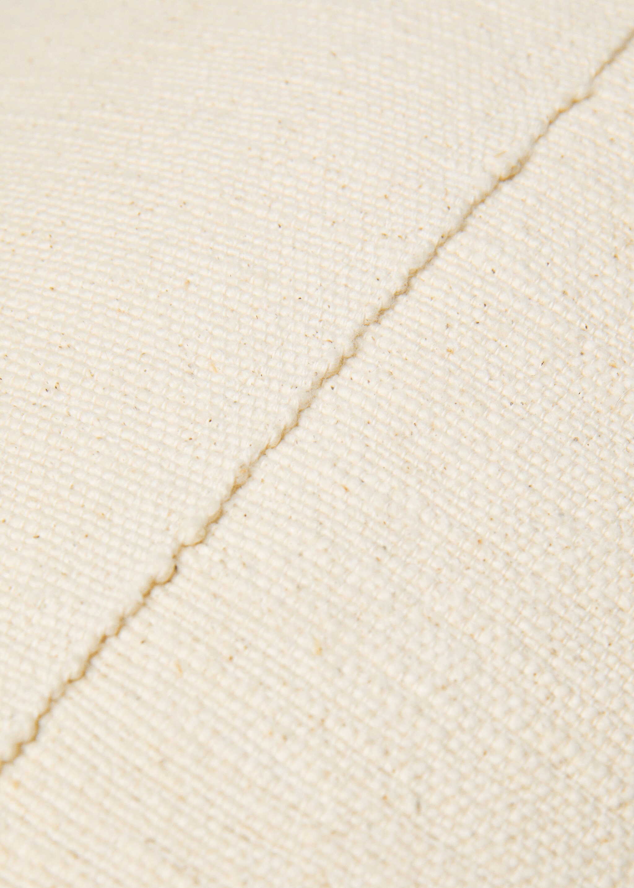 Jute cotton cushion cover 40x60cm - Details of the article 3