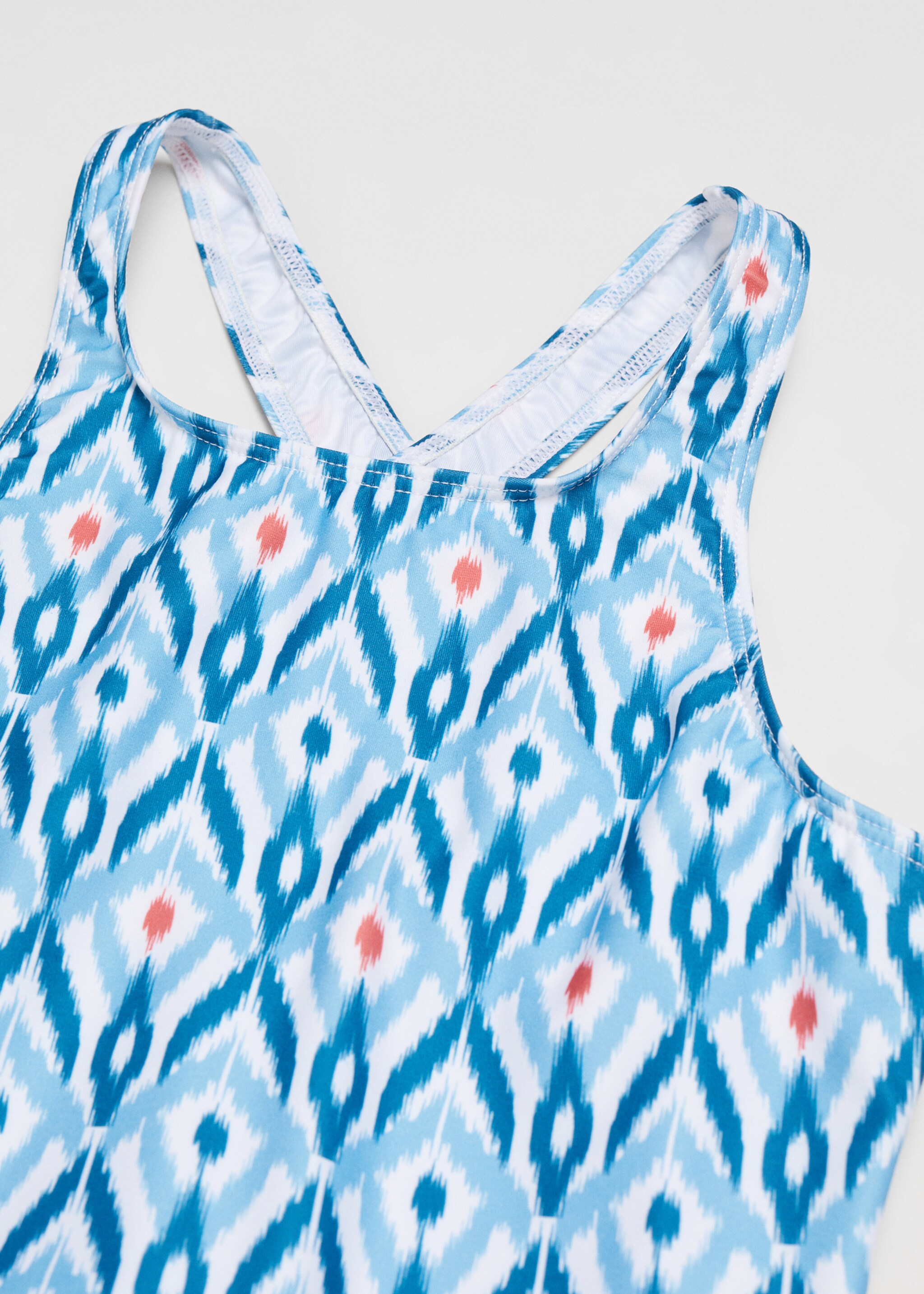 Maillot de bain imprimé bretelles croisées - Détail de l'article 8