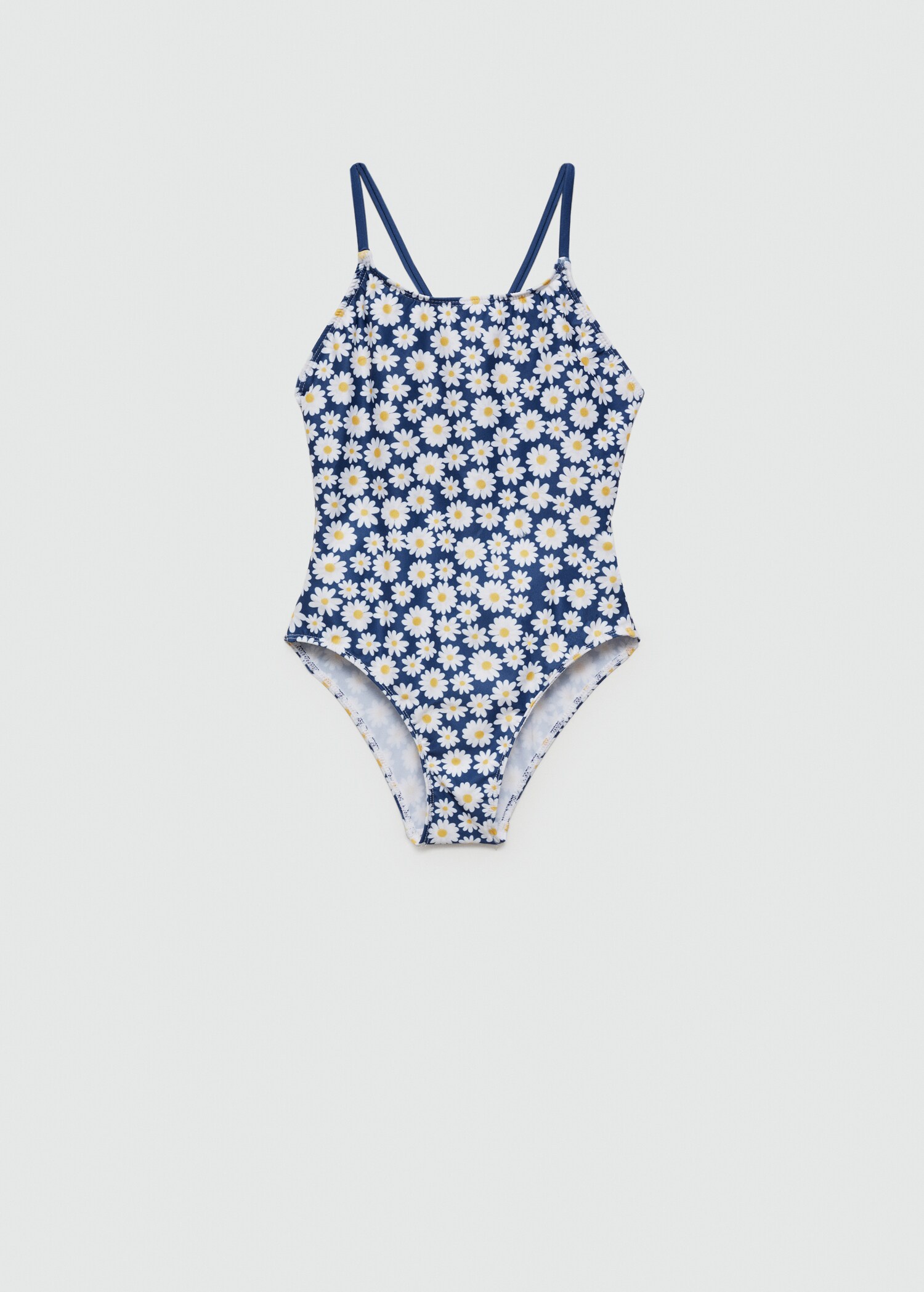 Daisy-print swimsuit - Article without model