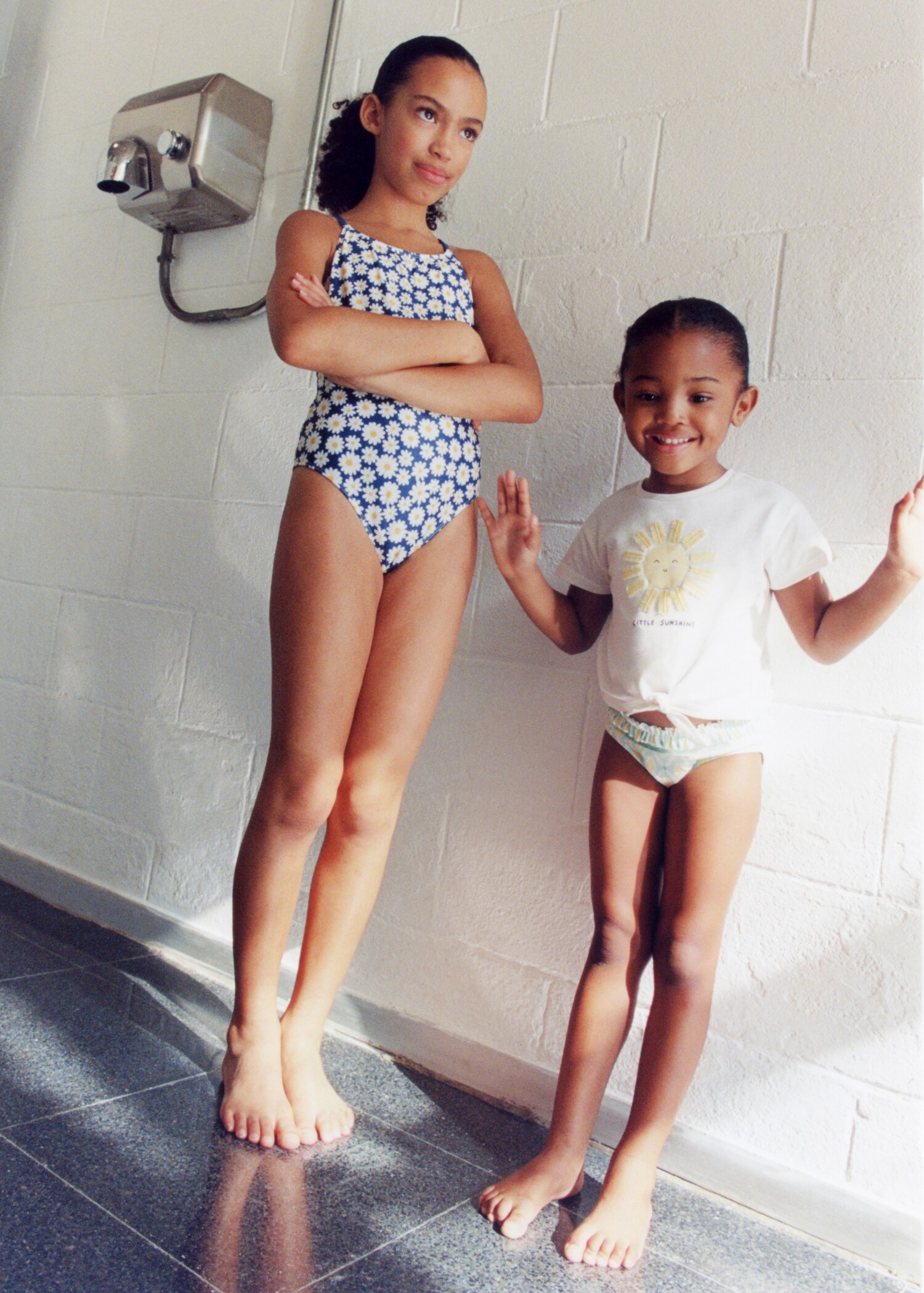 Daisy-print swimsuit - Details of the article 5