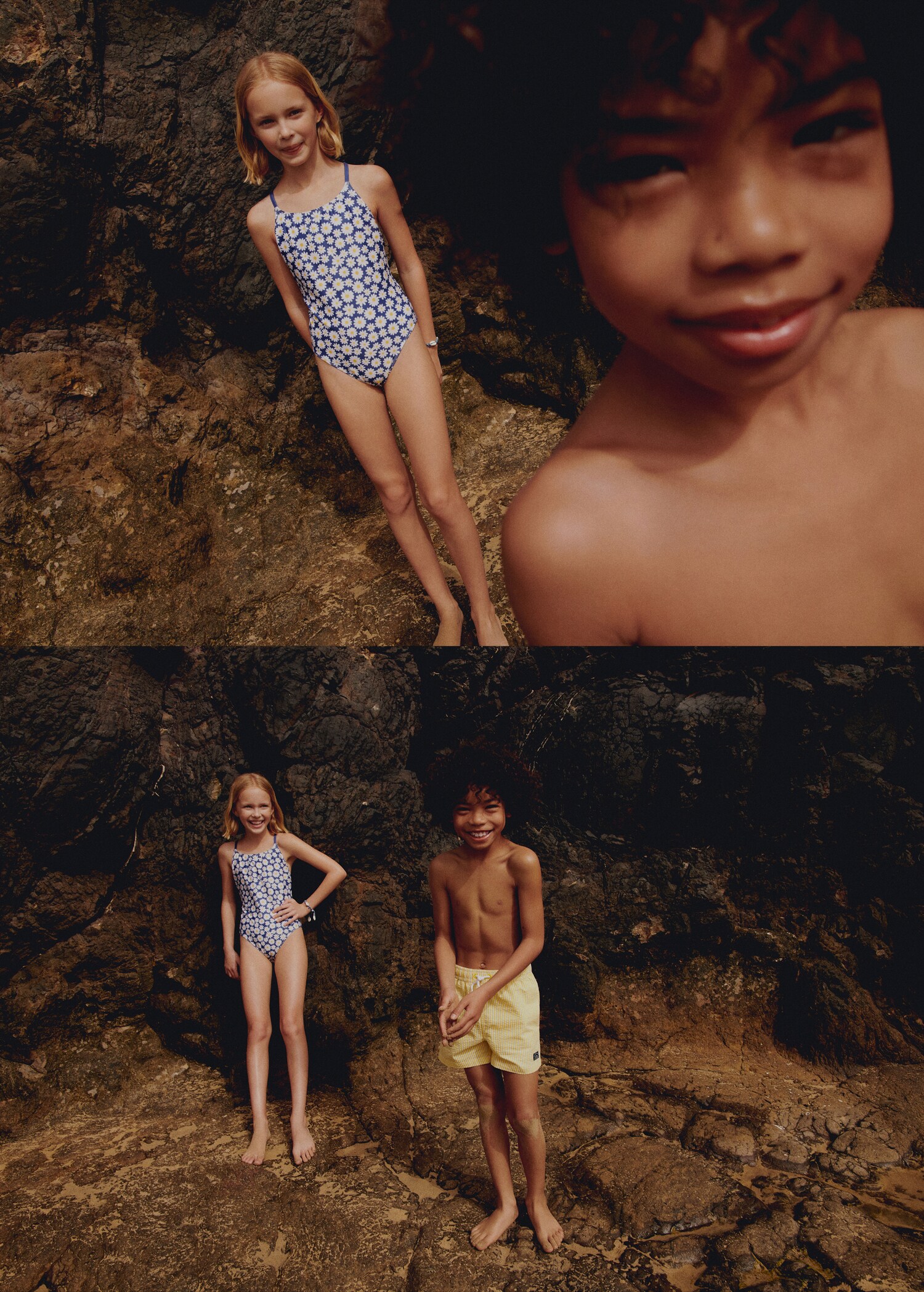 Daisy-print swimsuit - Details of the article 6