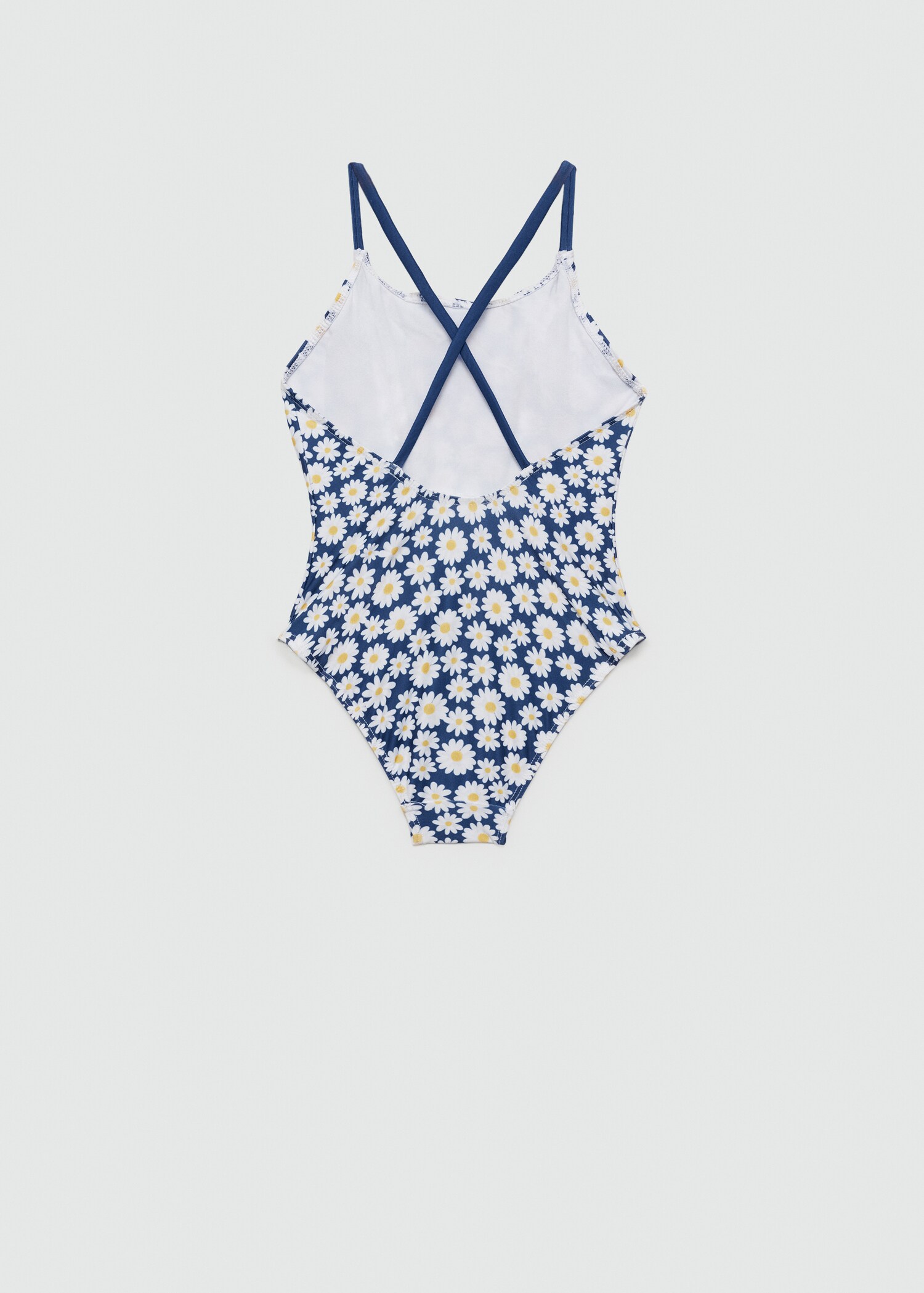 Daisy-print swimsuit - Reverse of the article