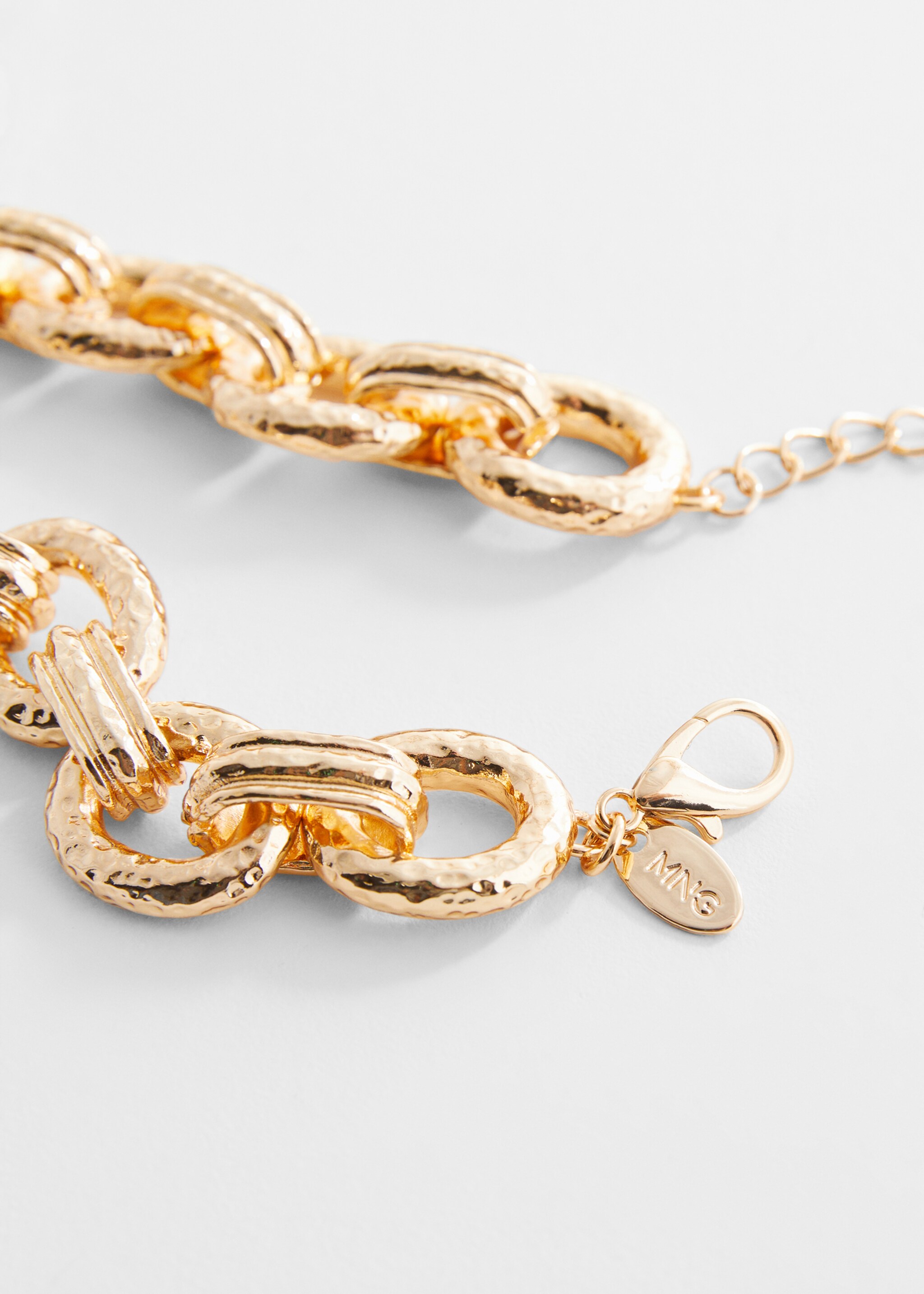 Textured chain necklace - Details of the article 1