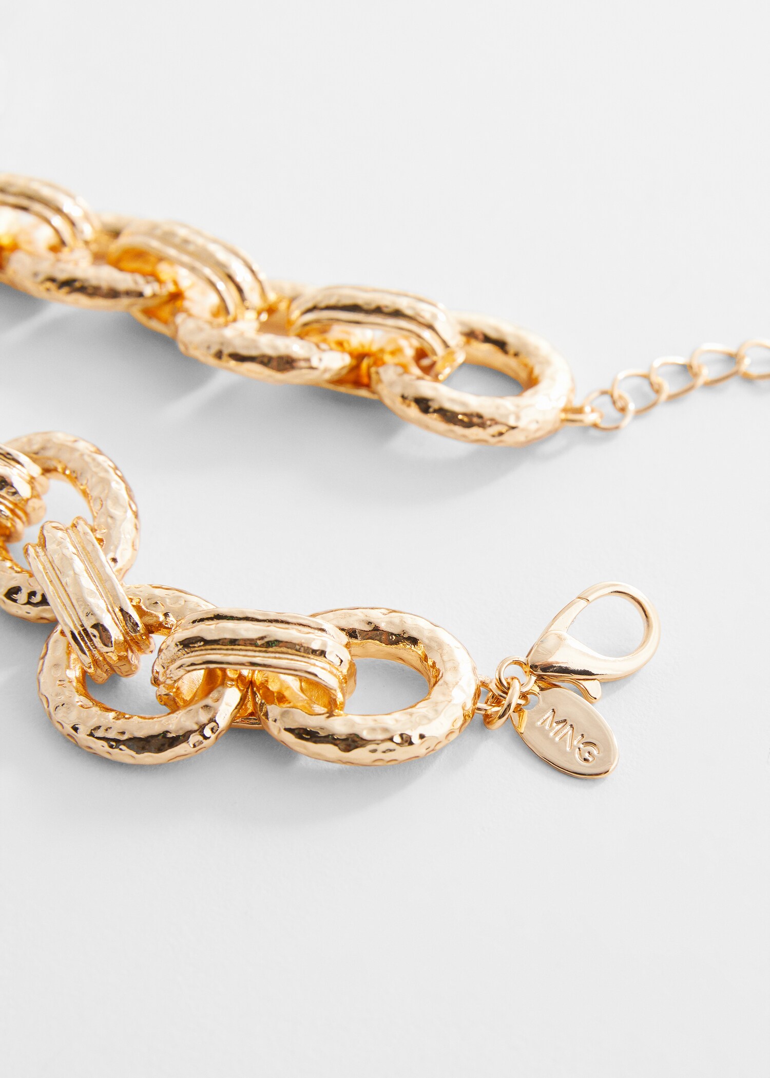 Textured chain necklace - Details of the article 1