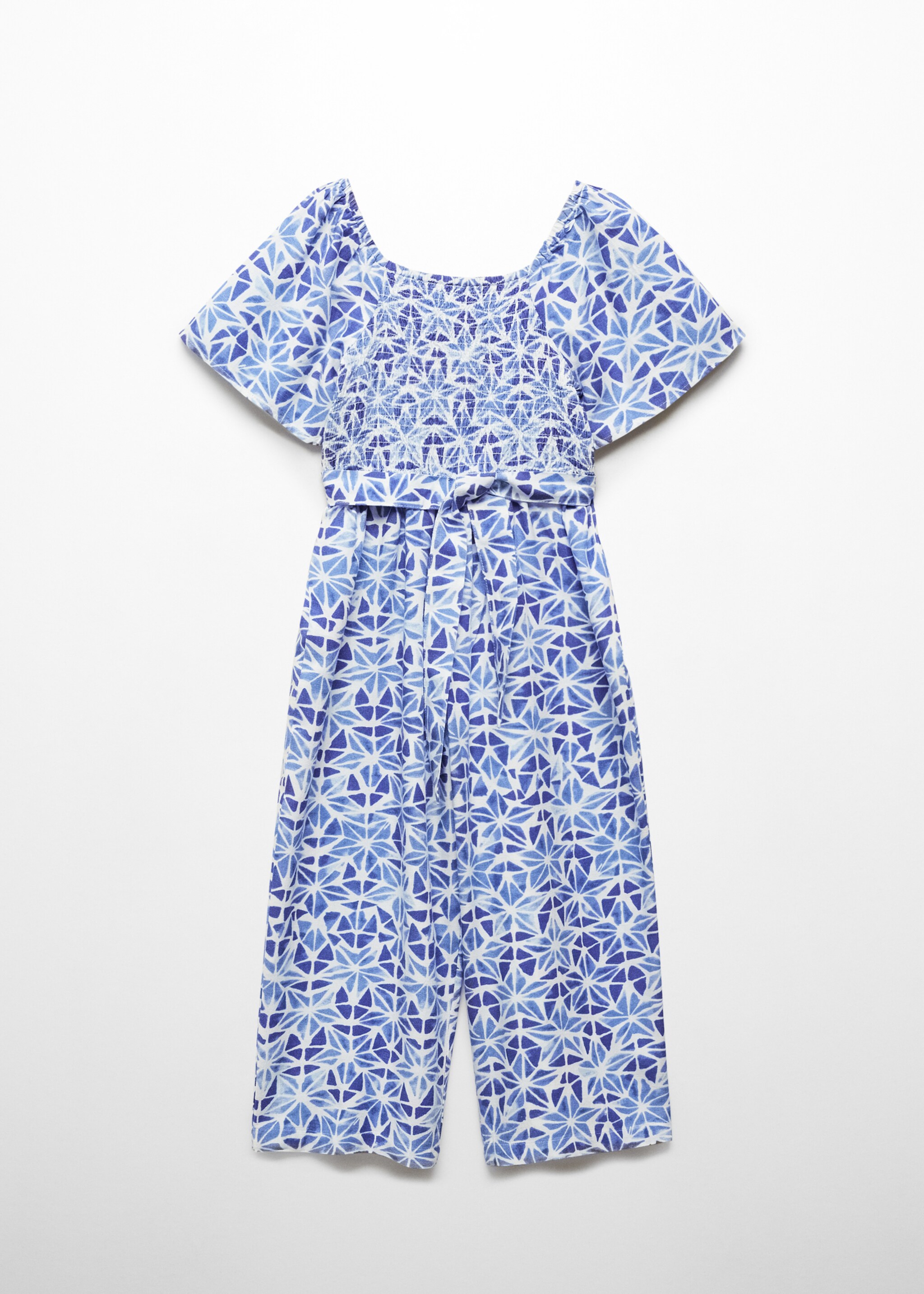 Belt printed jumpsuit - Article without model