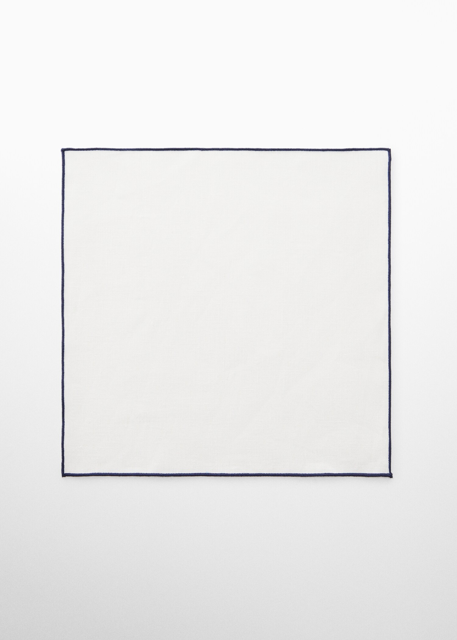 100% linen pocket square - Article without model